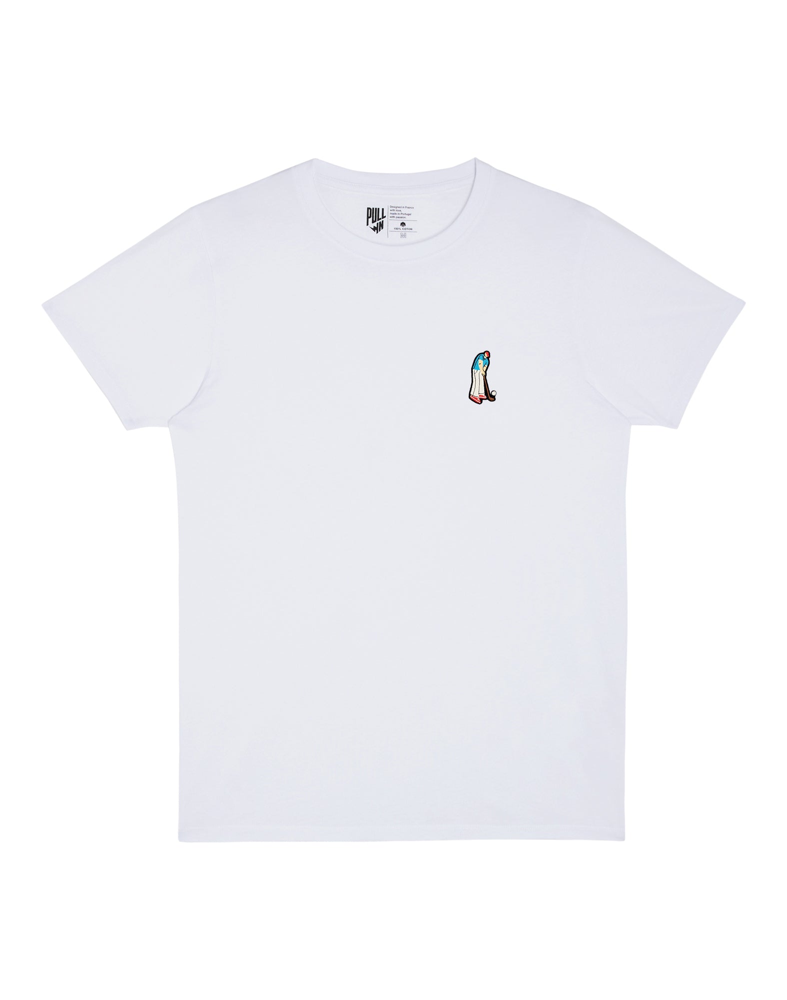 t-shirt patchgolf PULLIN en coton