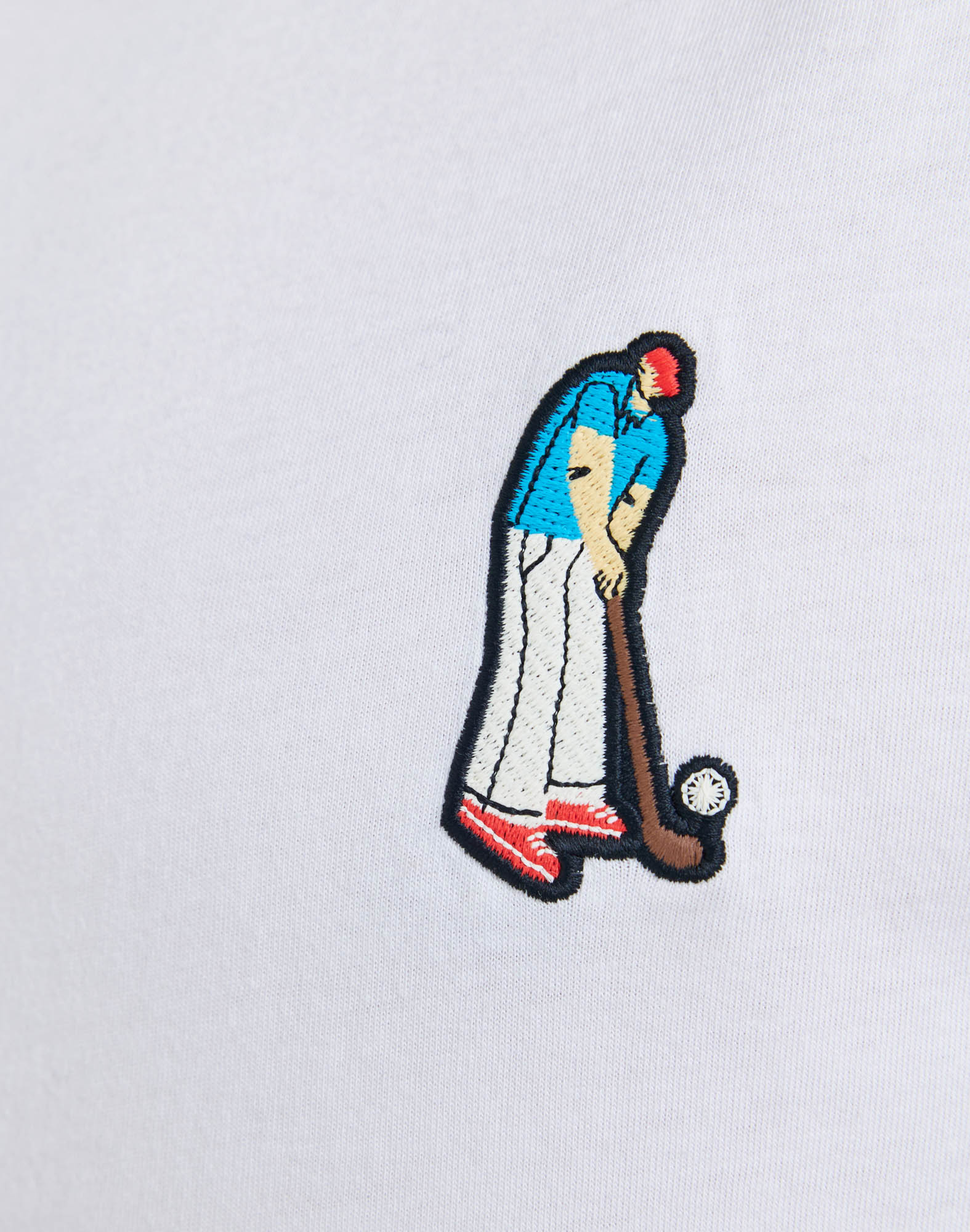 t-shirt patchgolf PULLIN en coton