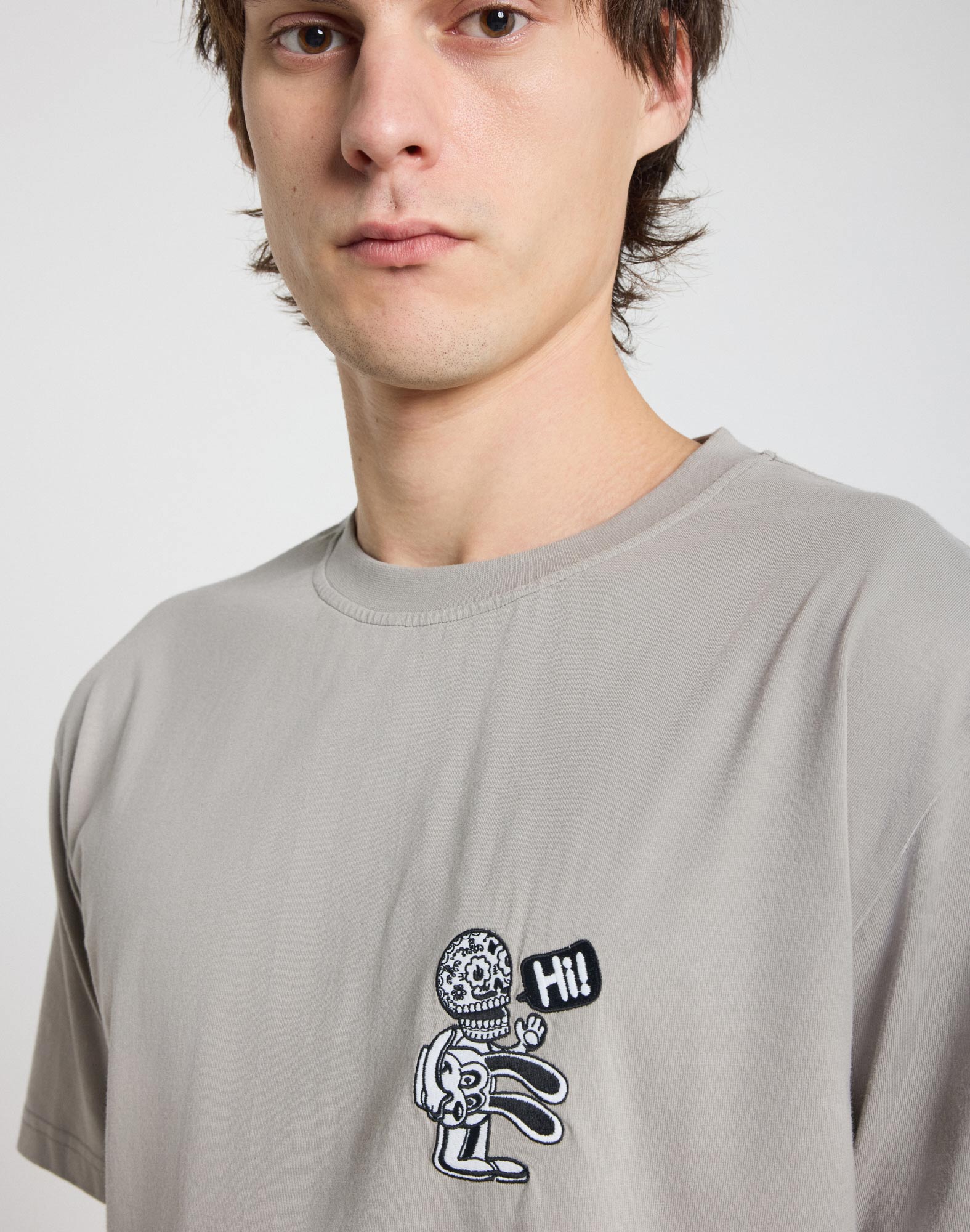 tshirt relax patch hi PULLIN en coton