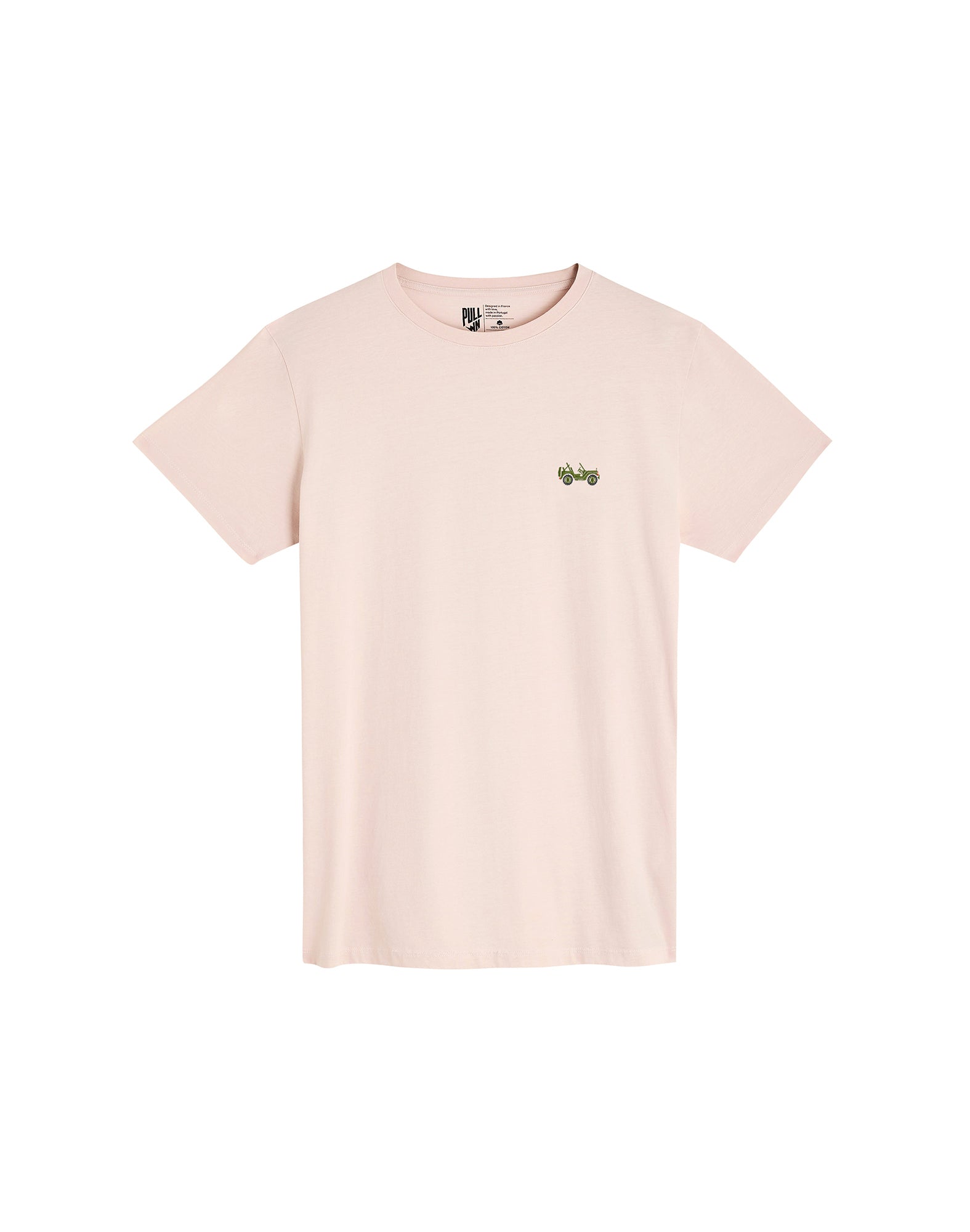 tshirt patchjeep PULLIN en coton