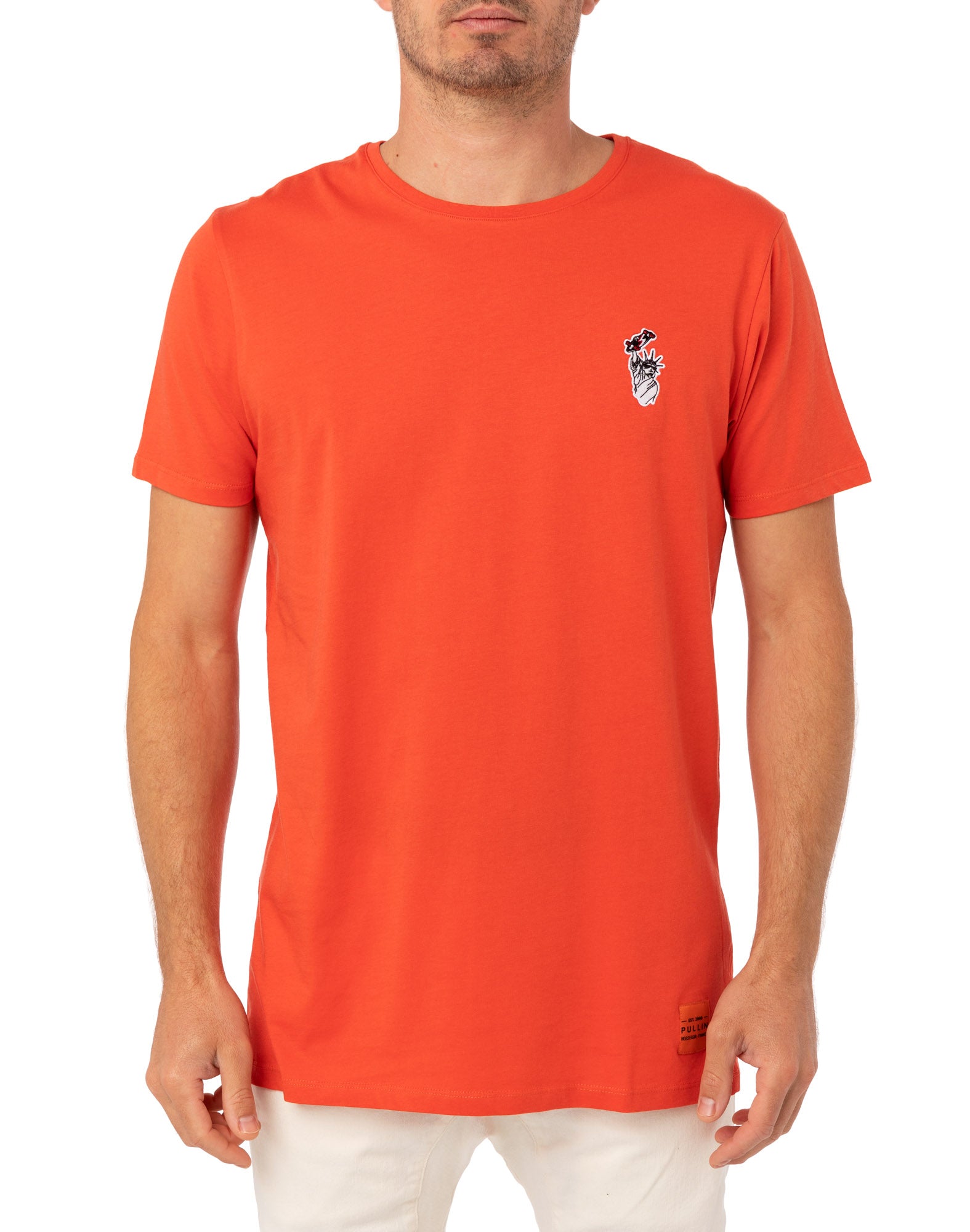 t-shirt homme patchliberty PULLIN en coton