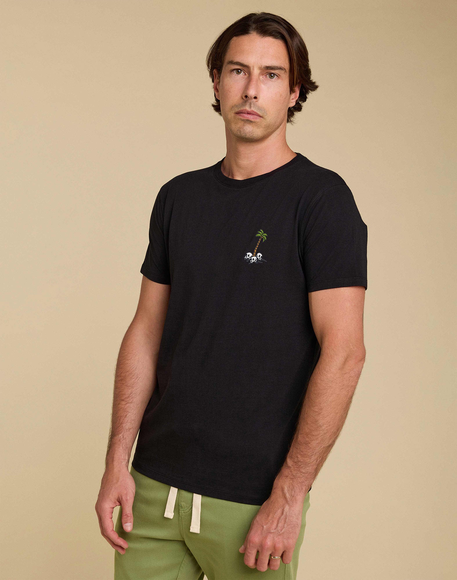 tshirt patchpalmy PULLIN en coton