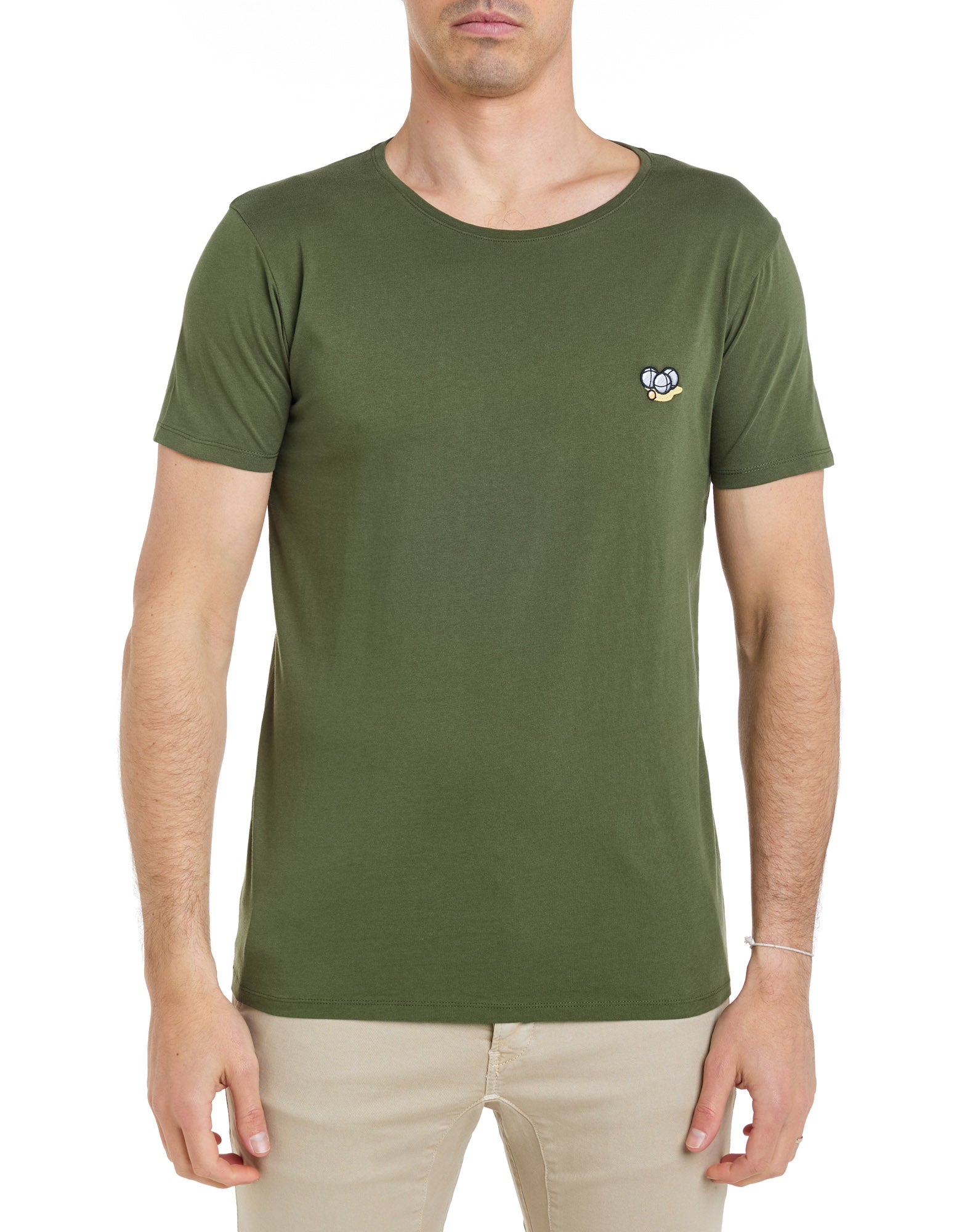 t-shirt patchpetanque PULLIN en coton