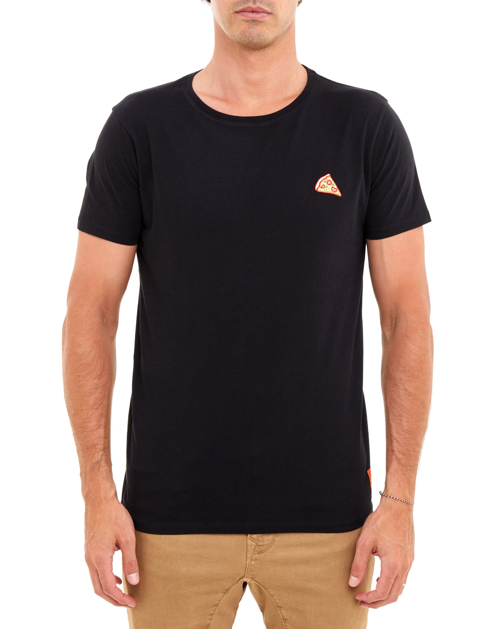 t-shirt patchpizza PULLIN en coton