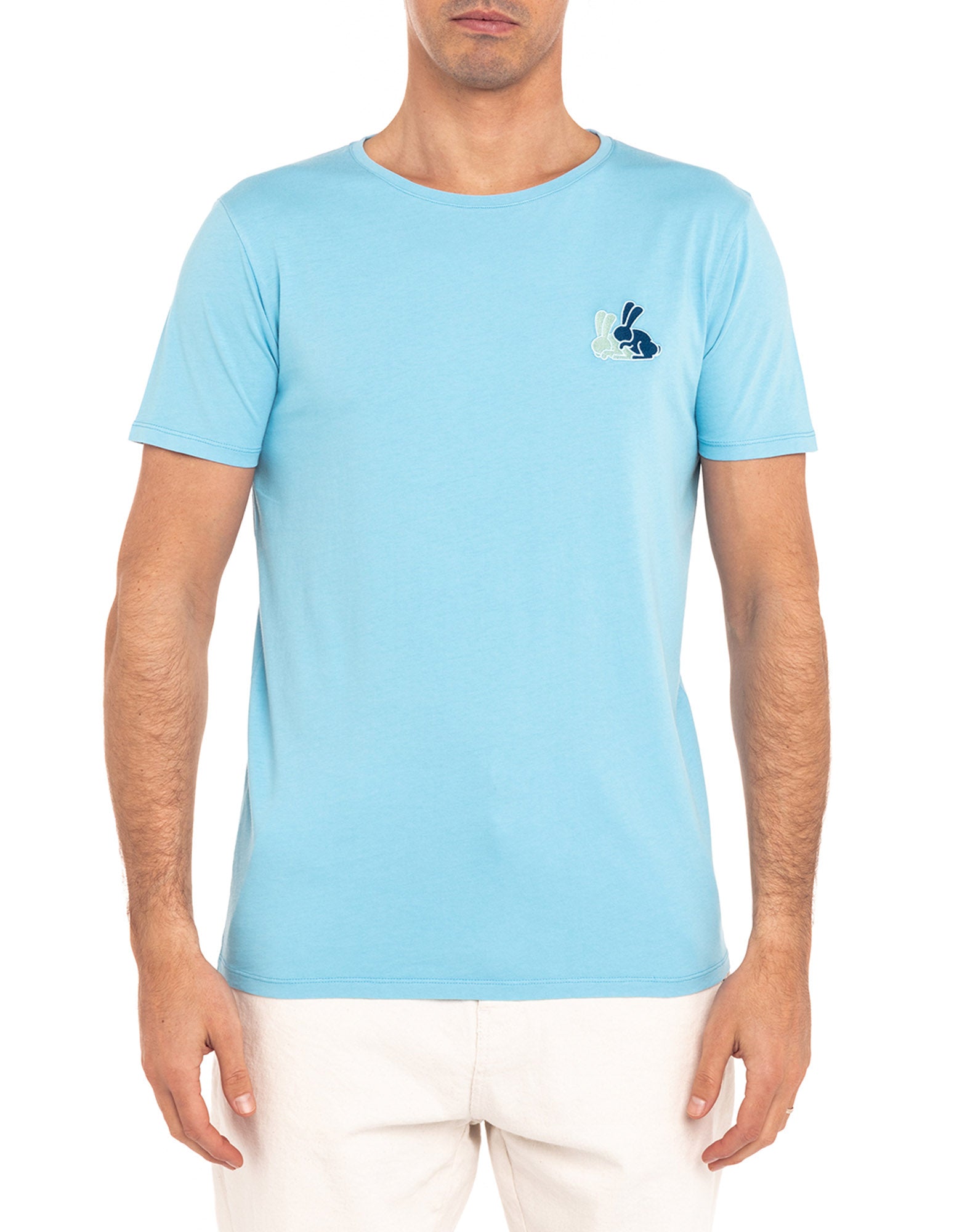 t-shirt patchrabbits PULLIN en coton