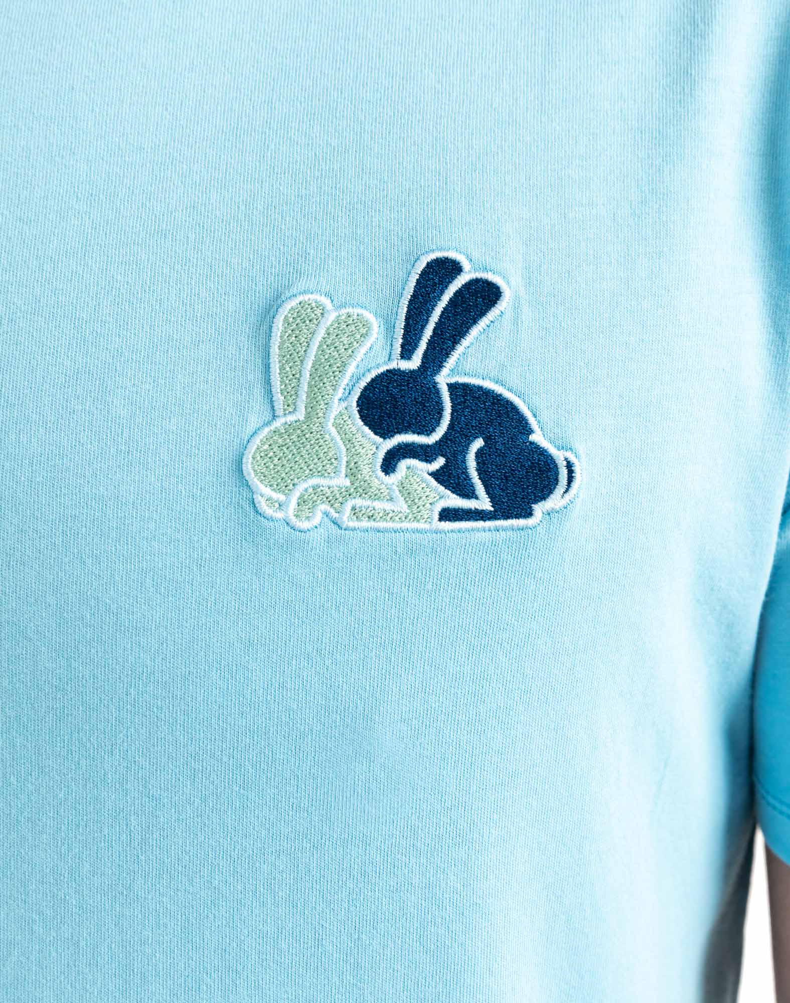 t-shirt patchrabbits PULLIN en coton