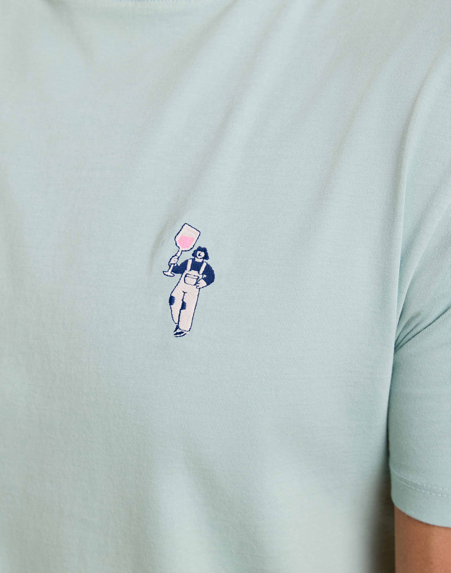 tshirt patchrose PULLIN en coton