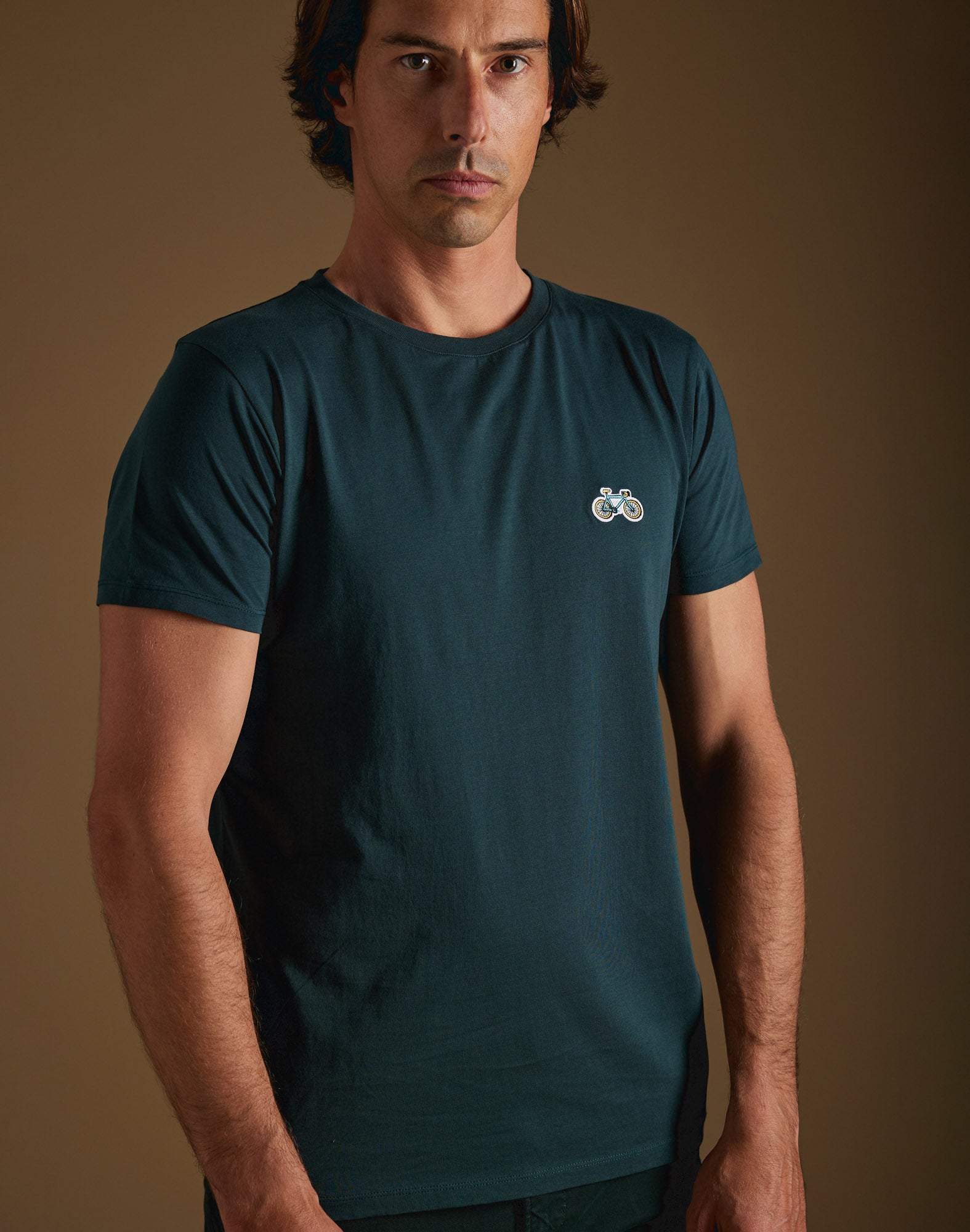 t-shirt patchsprintazul PULLIN en coton