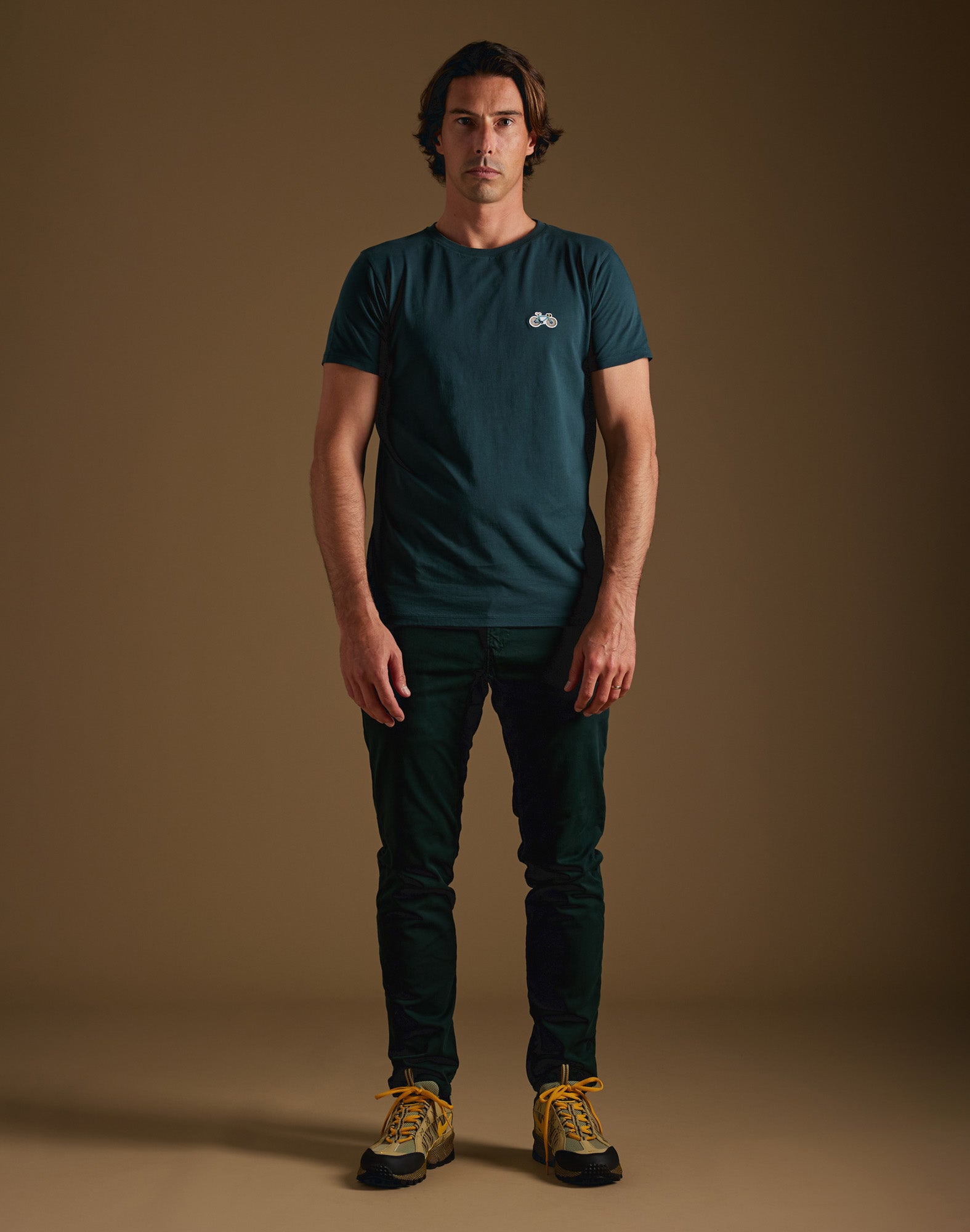 t-shirt patchsprintazul PULLIN en coton