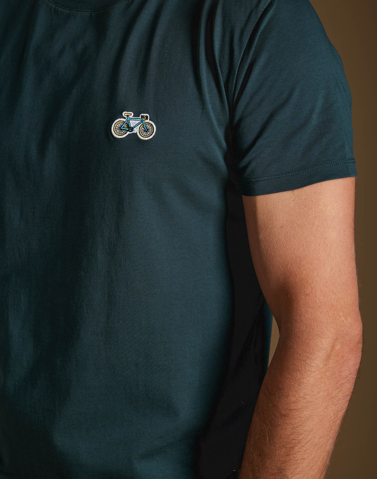 t-shirt patchsprintazul PULLIN en coton