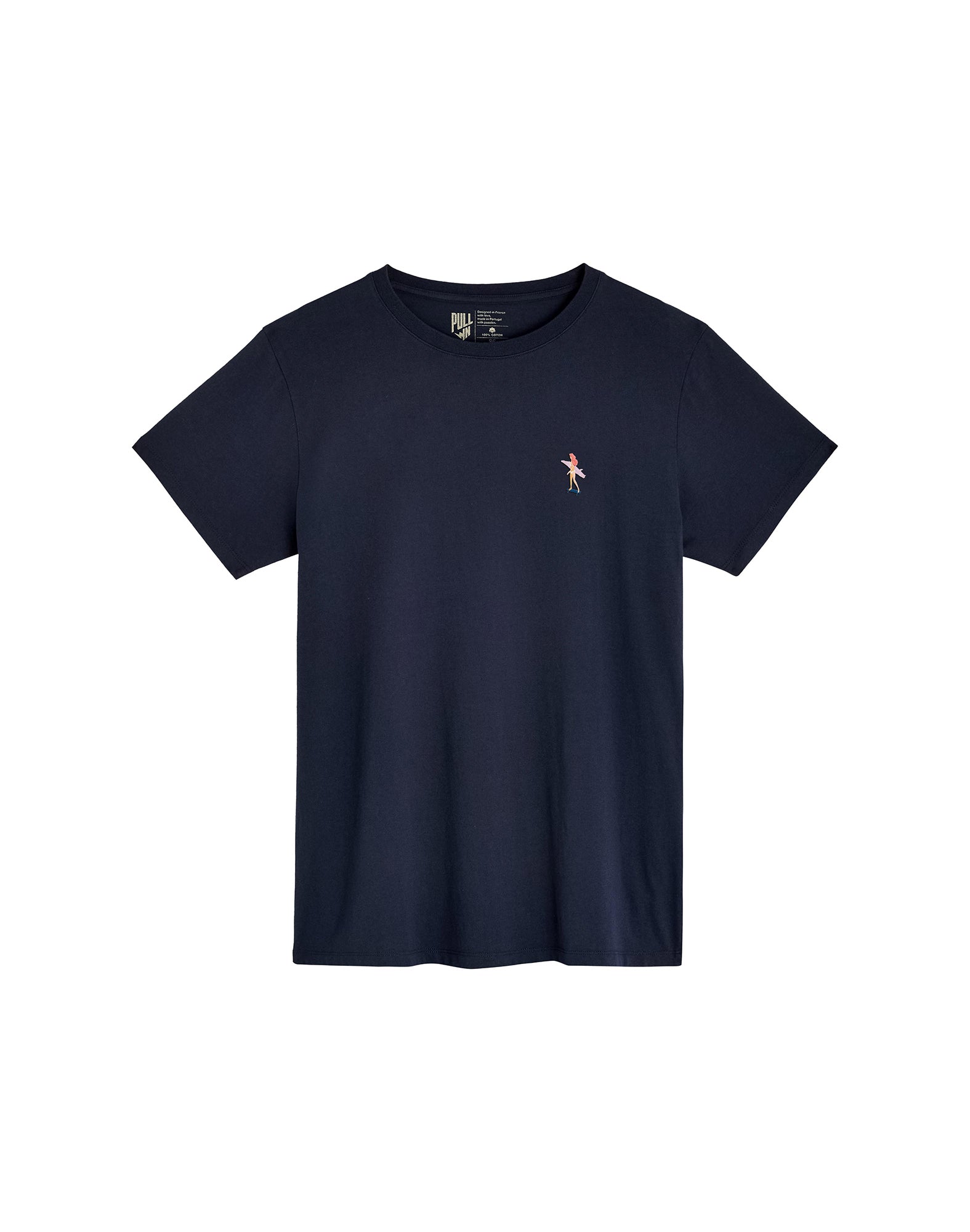 tshirt patchsurfeuse PULLIN en coton