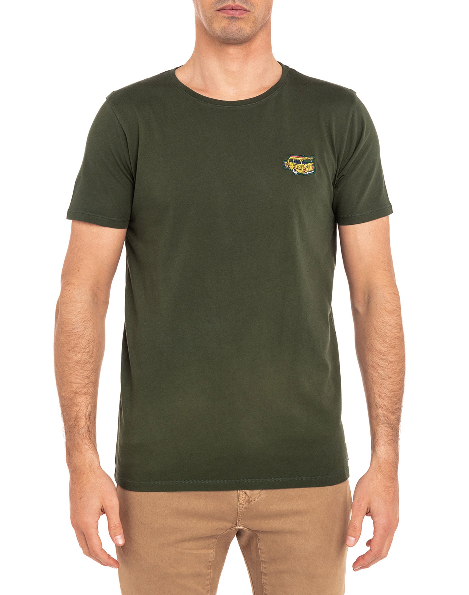 t-shirt patchsurftrip PULLIN en coton