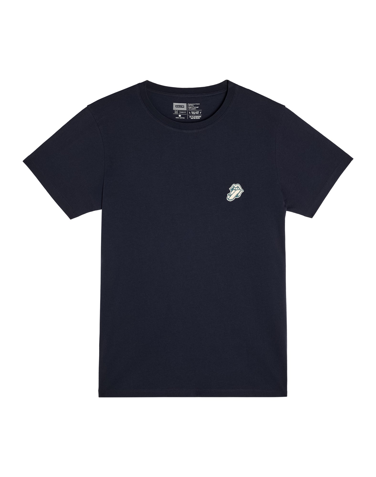 t-shirt patchtongsurfdknavy PULLIN en coton