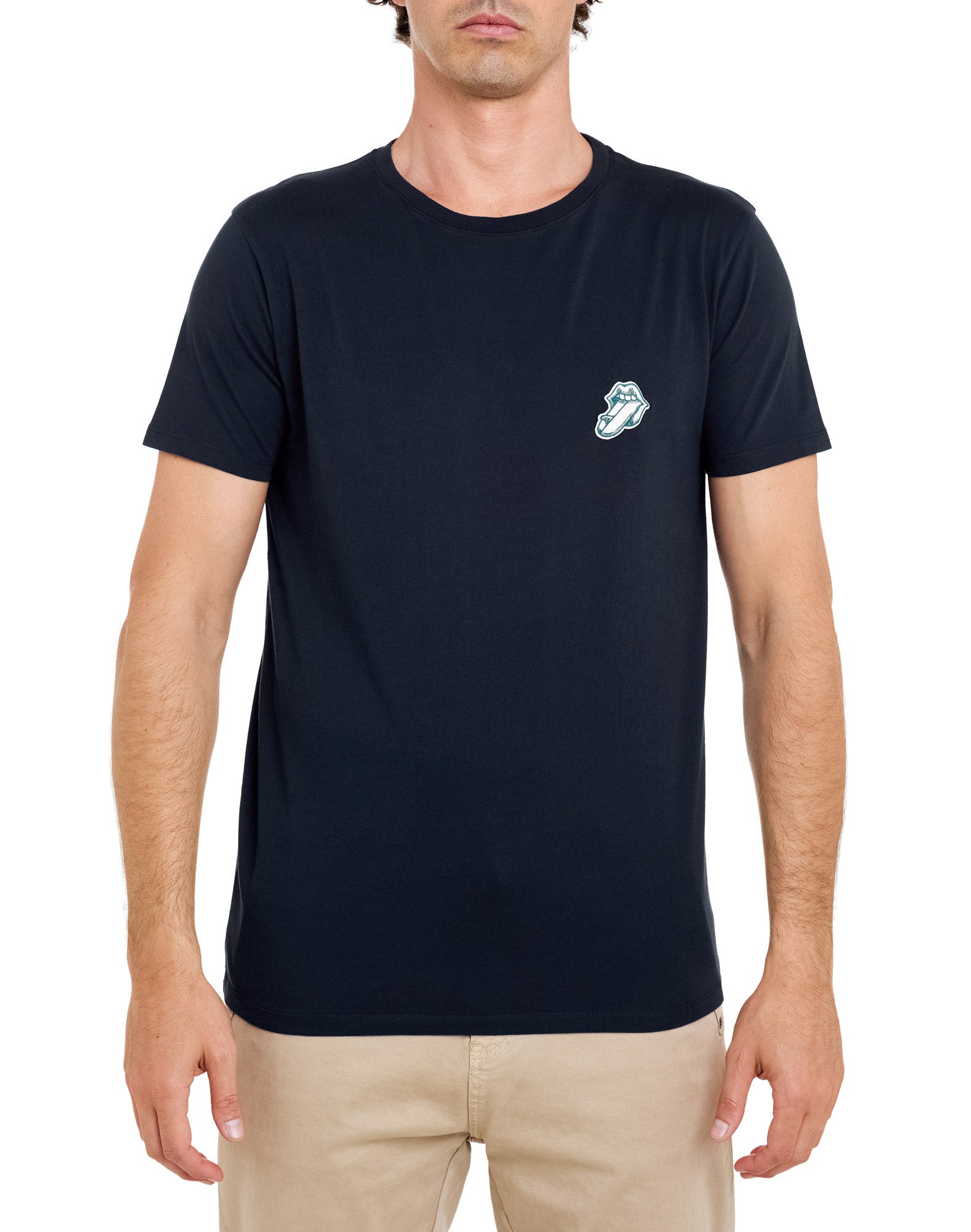 t-shirt patchtongsurfdknavy PULLIN en coton