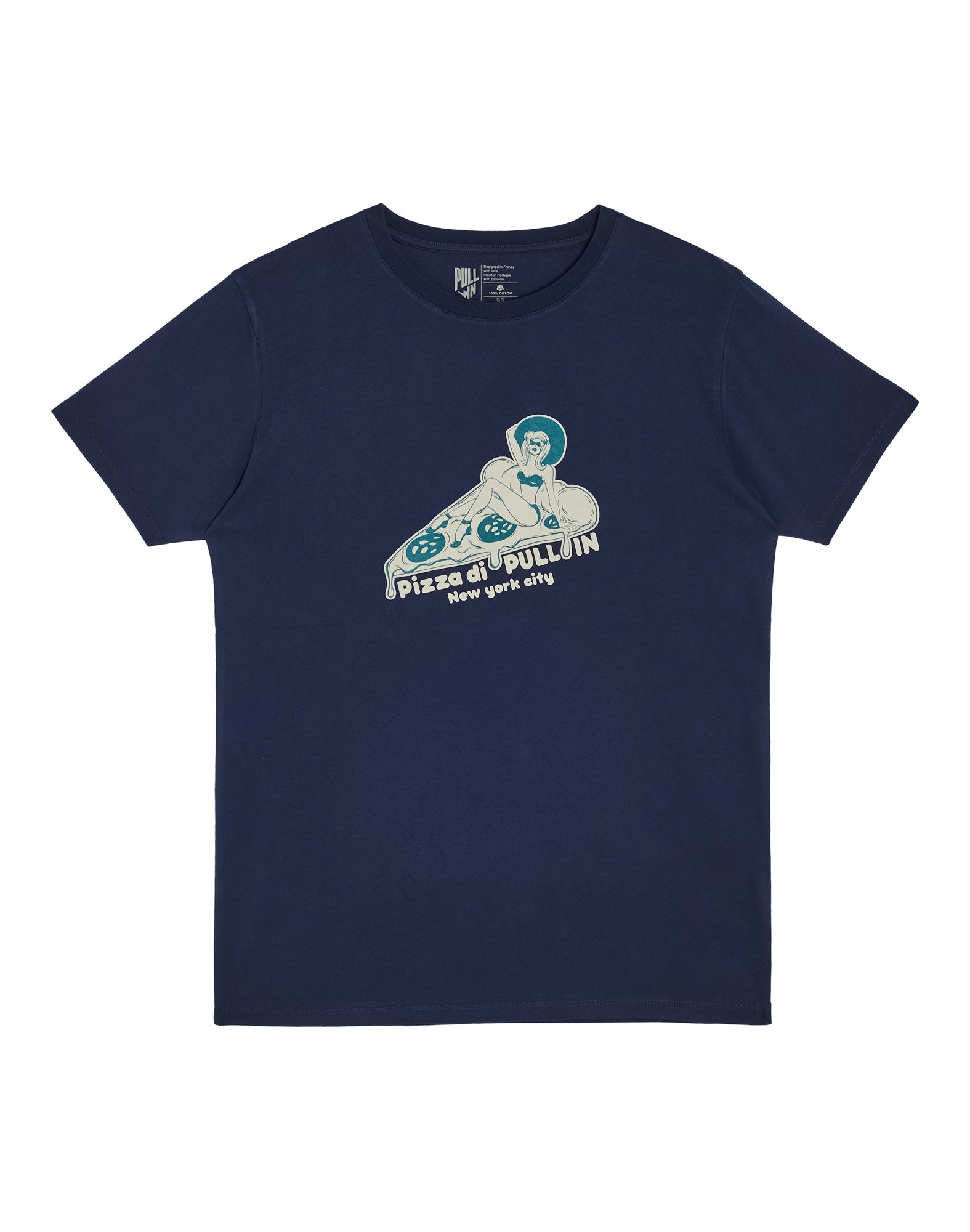 t-shirt pizza PULLIN en coton