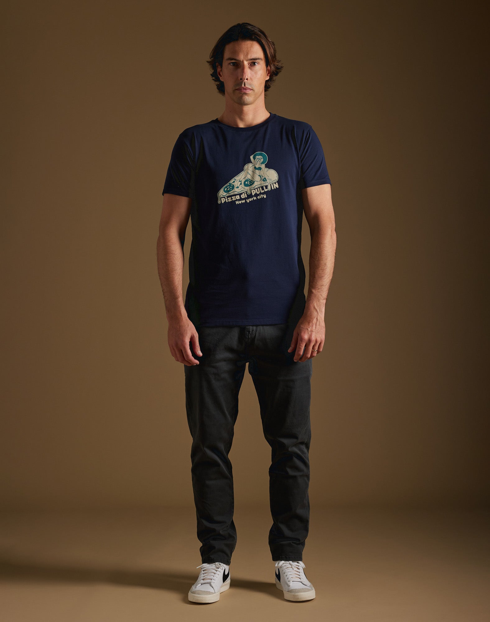 t-shirt pizza PULLIN en coton