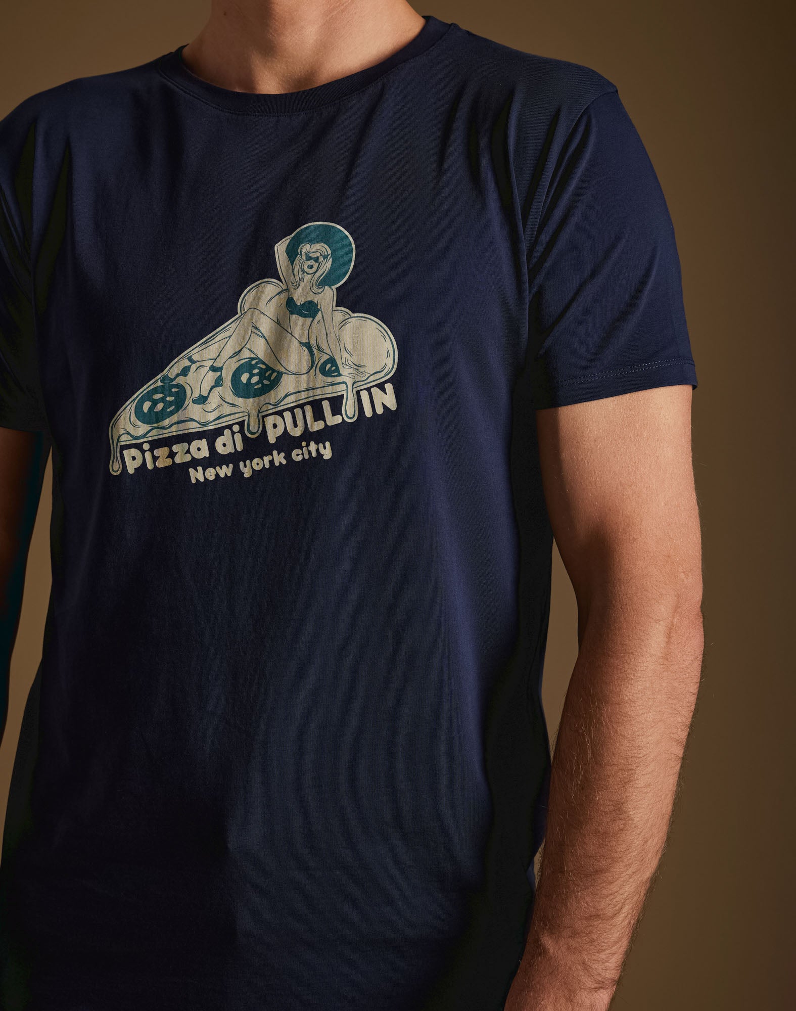 t-shirt pizza PULLIN en coton