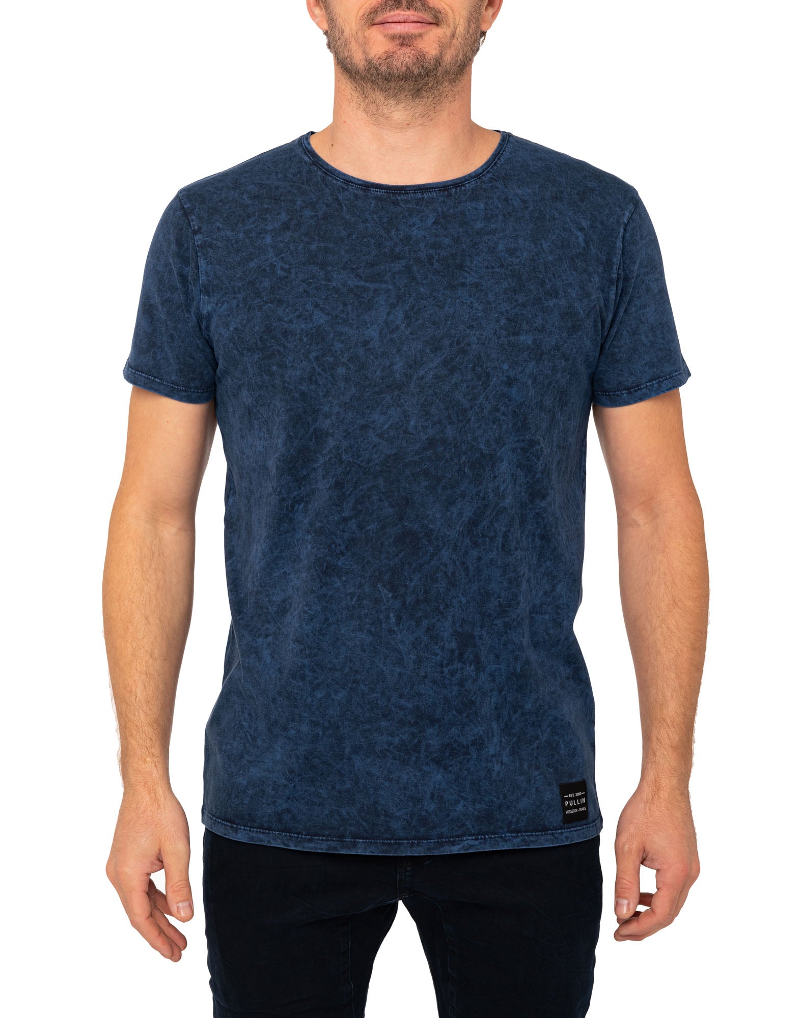 tsh plainacidblue PULLIN en coton