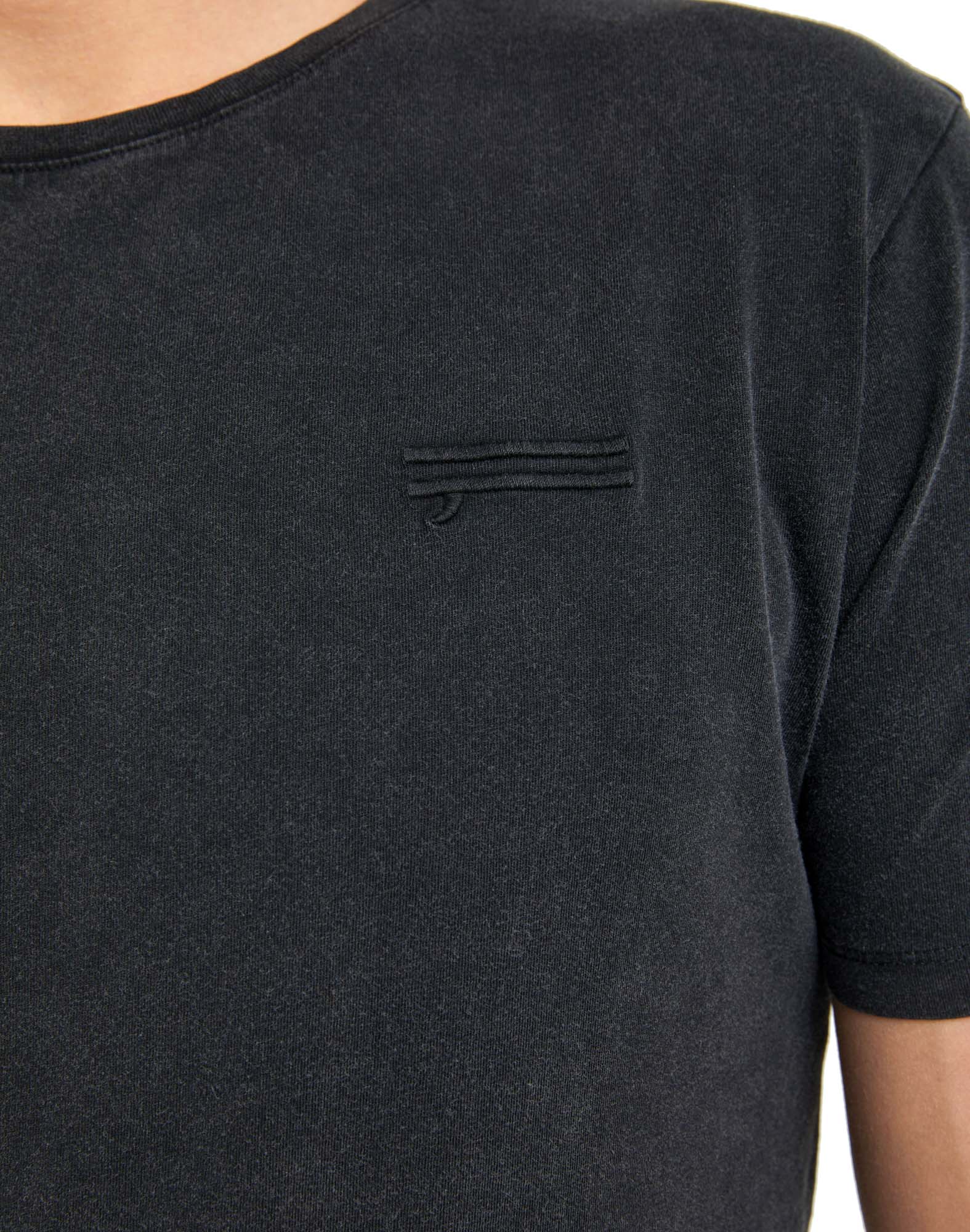 t-shirt plainfinnblack PULLIN en coton