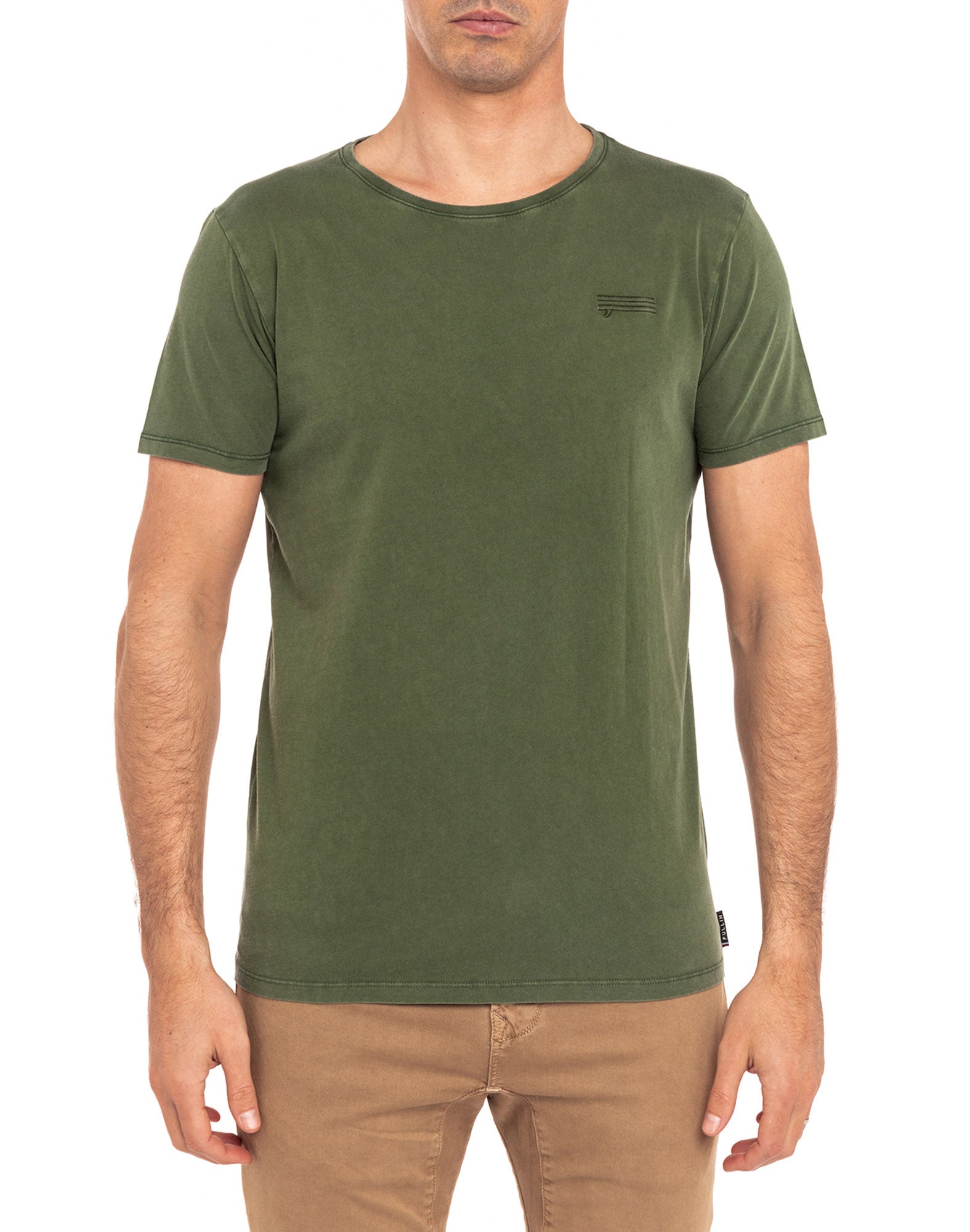 t-shirt plainfinnred PULLIN en coton