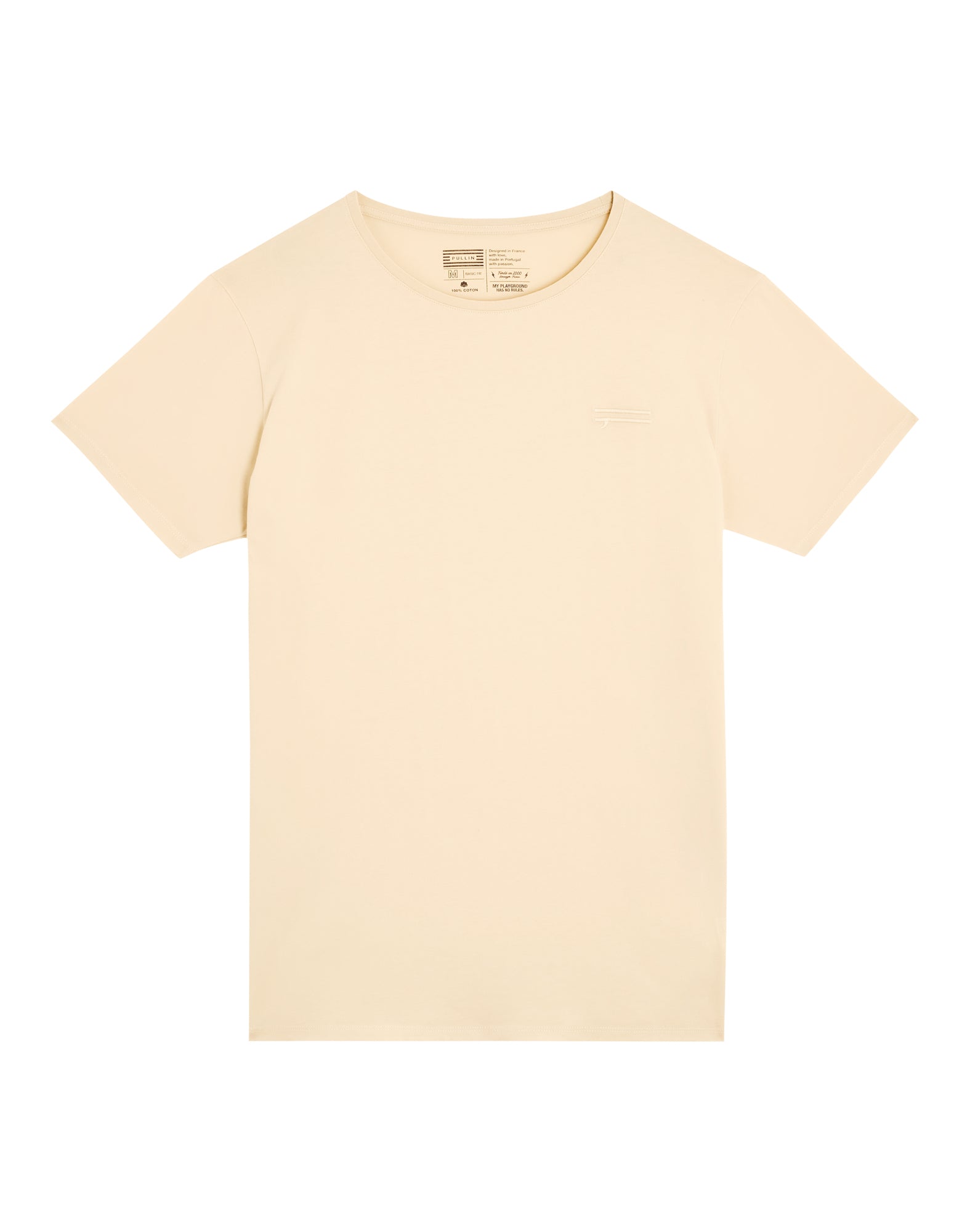 t-shirt plainfinnsand PULLIN en coton