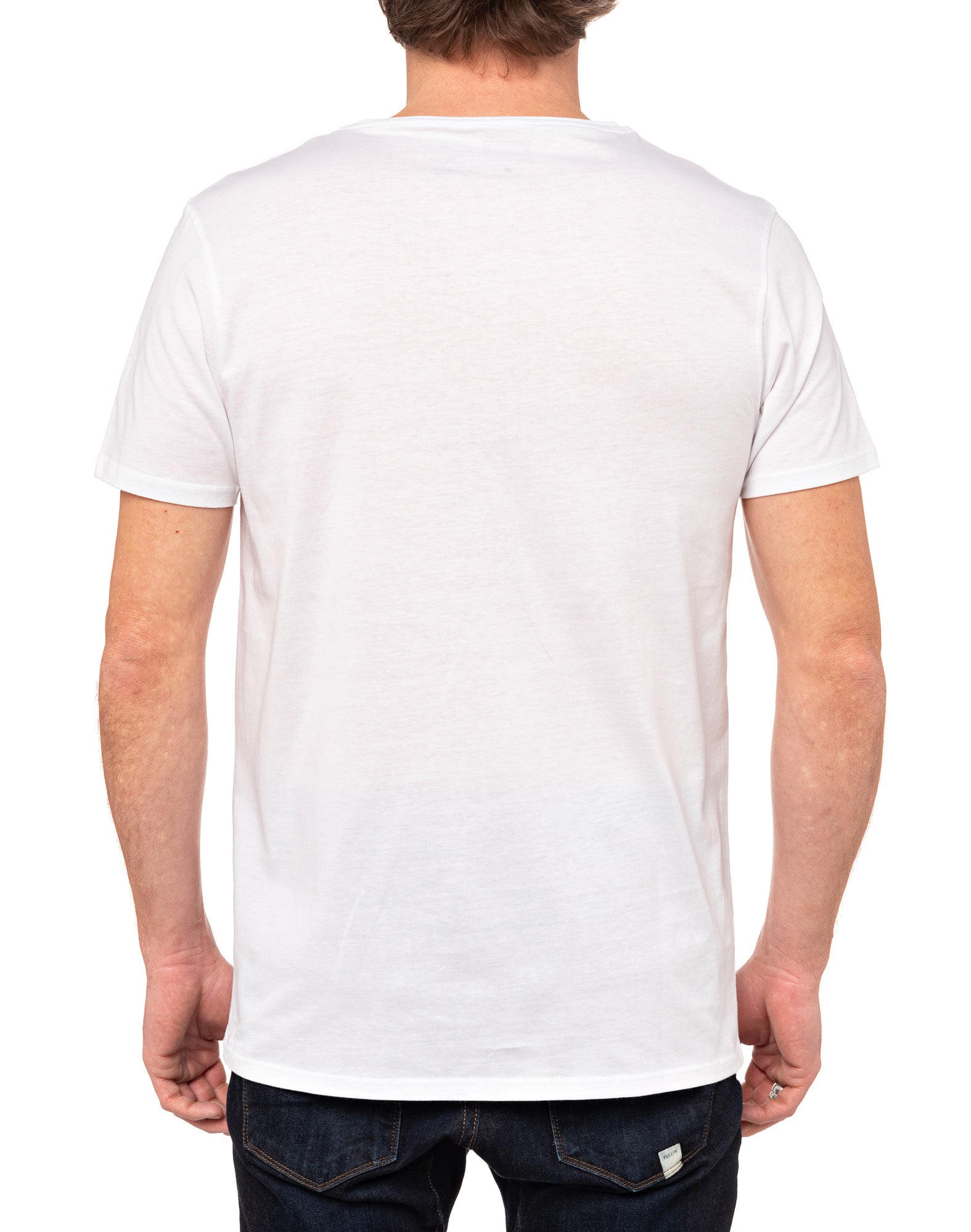 t-shirt plainwhite PULLIN en coton