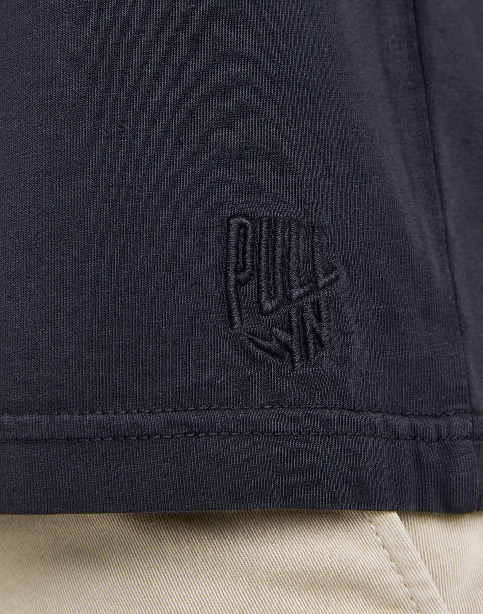 t-shirt relaxblack PULLIN en cotton