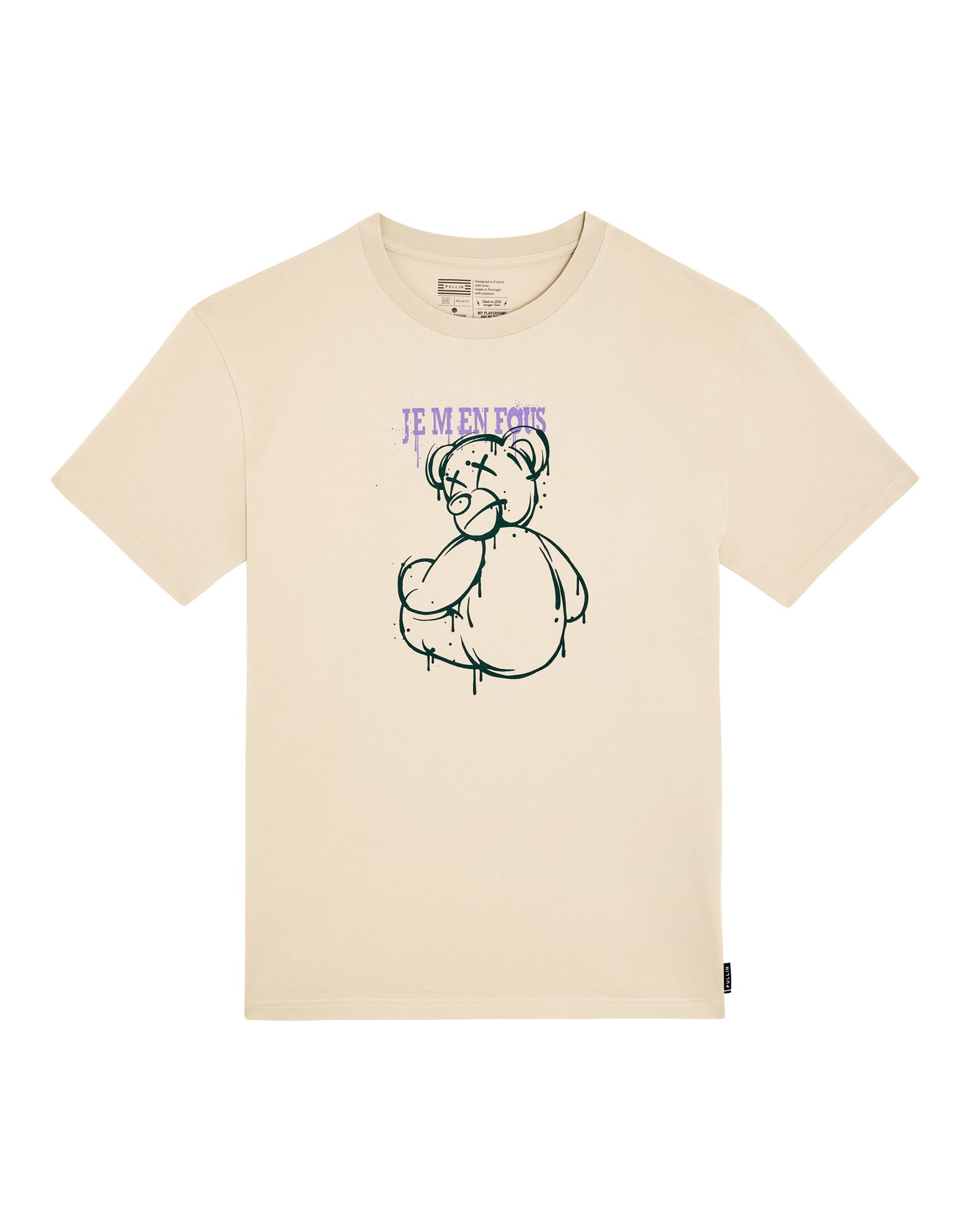 t-shirt relaxfakes PULLIN en coton