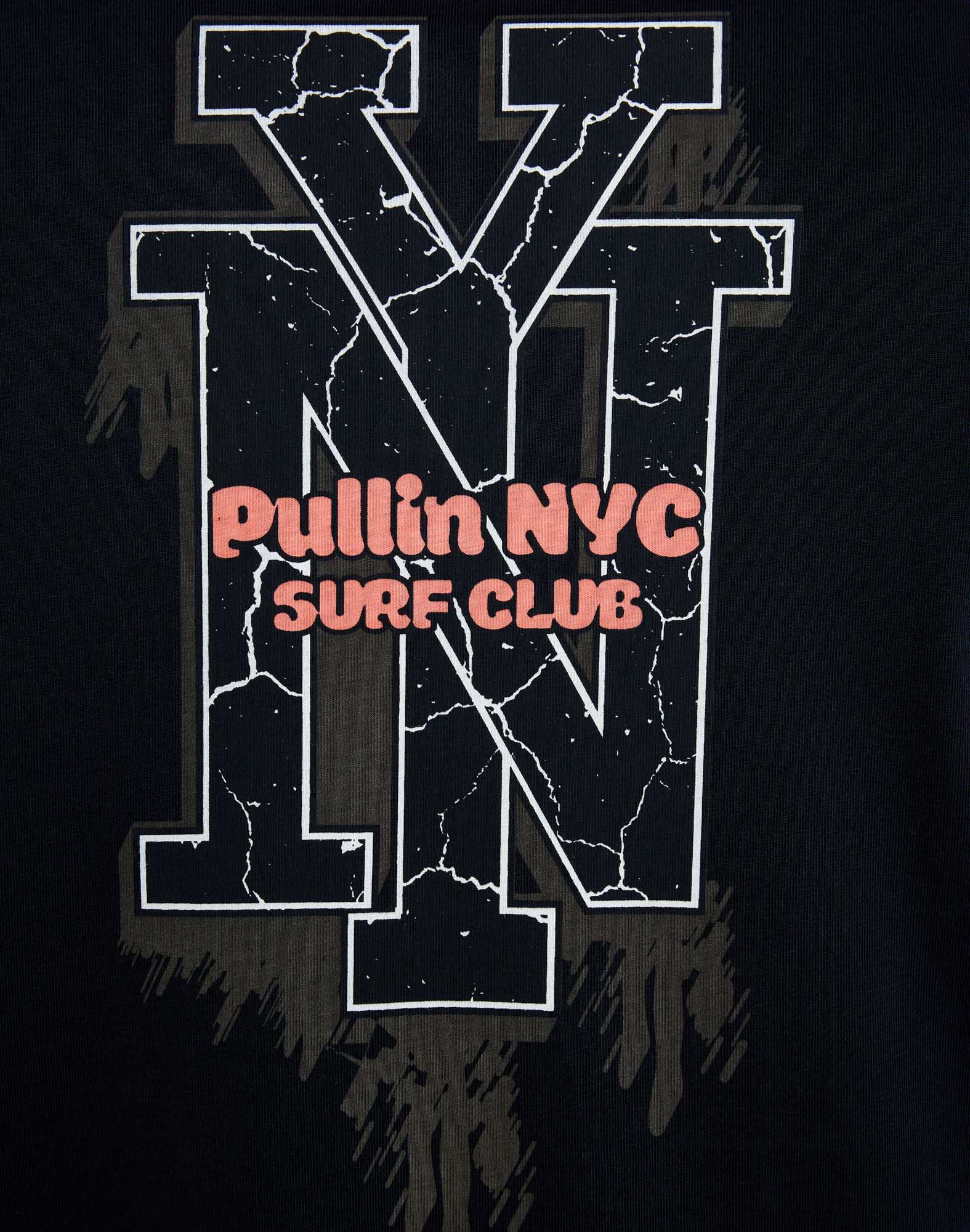 t-shirt relaxnyc PULLIN en coton