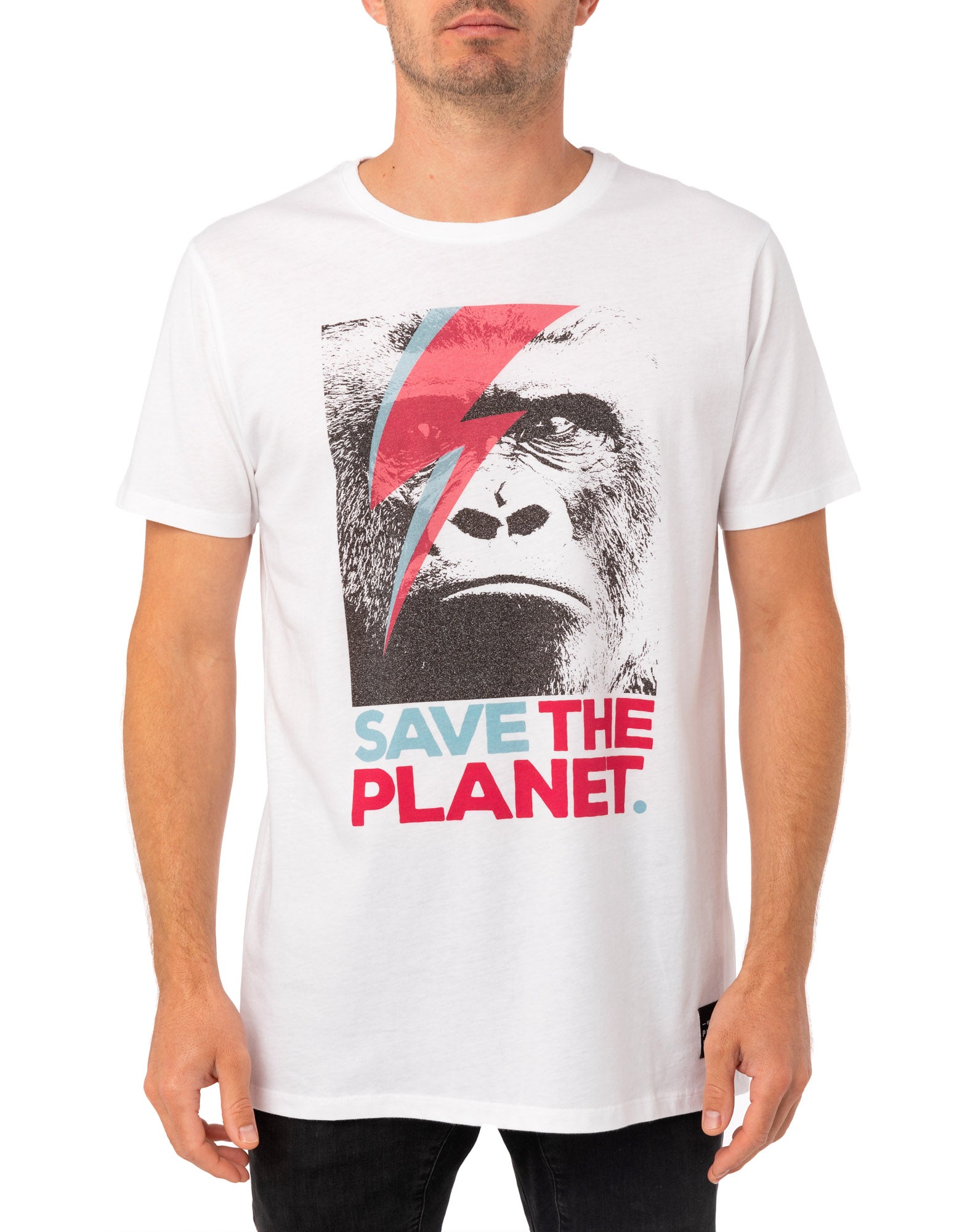 t-shirt homme savetheplanet PULLIN en coton