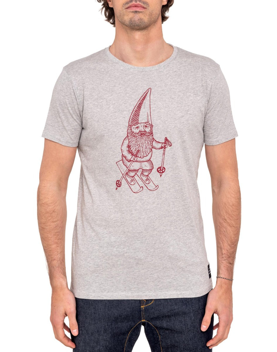 t-shirt homme skipartoutblk PULLIN en coton
