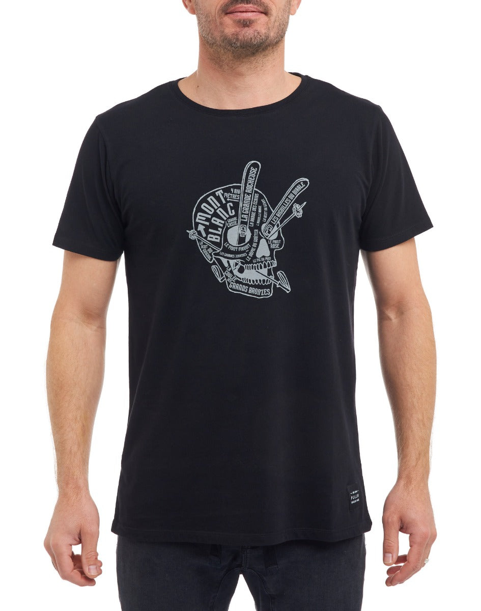 t-shirt skisignsbl PULLIN en coton