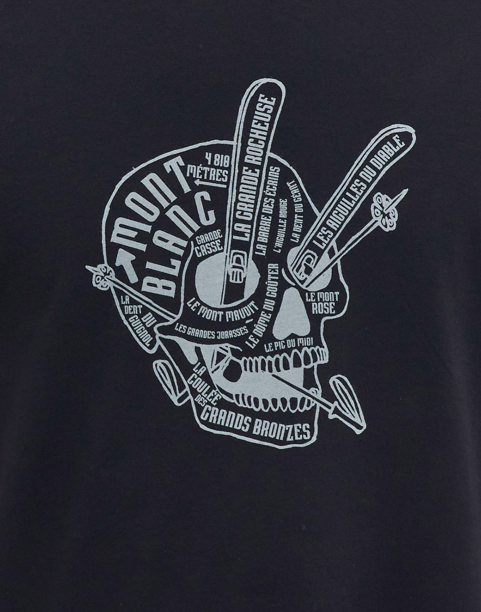 t-shirt skisignsbl PULLIN en coton