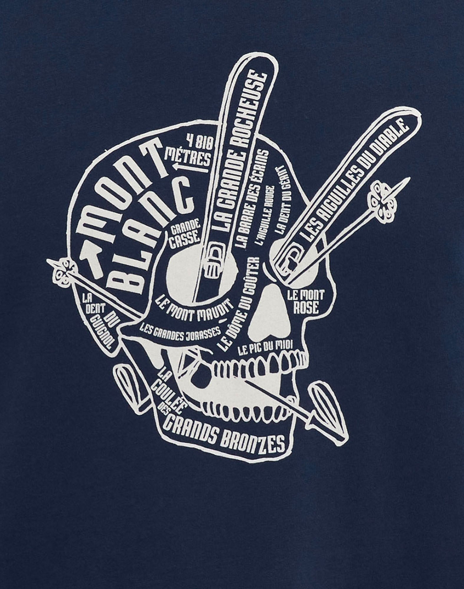 t-shirt skisignsna PULLIN en coton