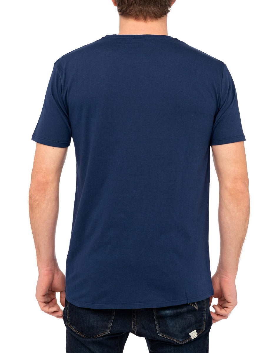 tsh squareblue PULLIN en coton