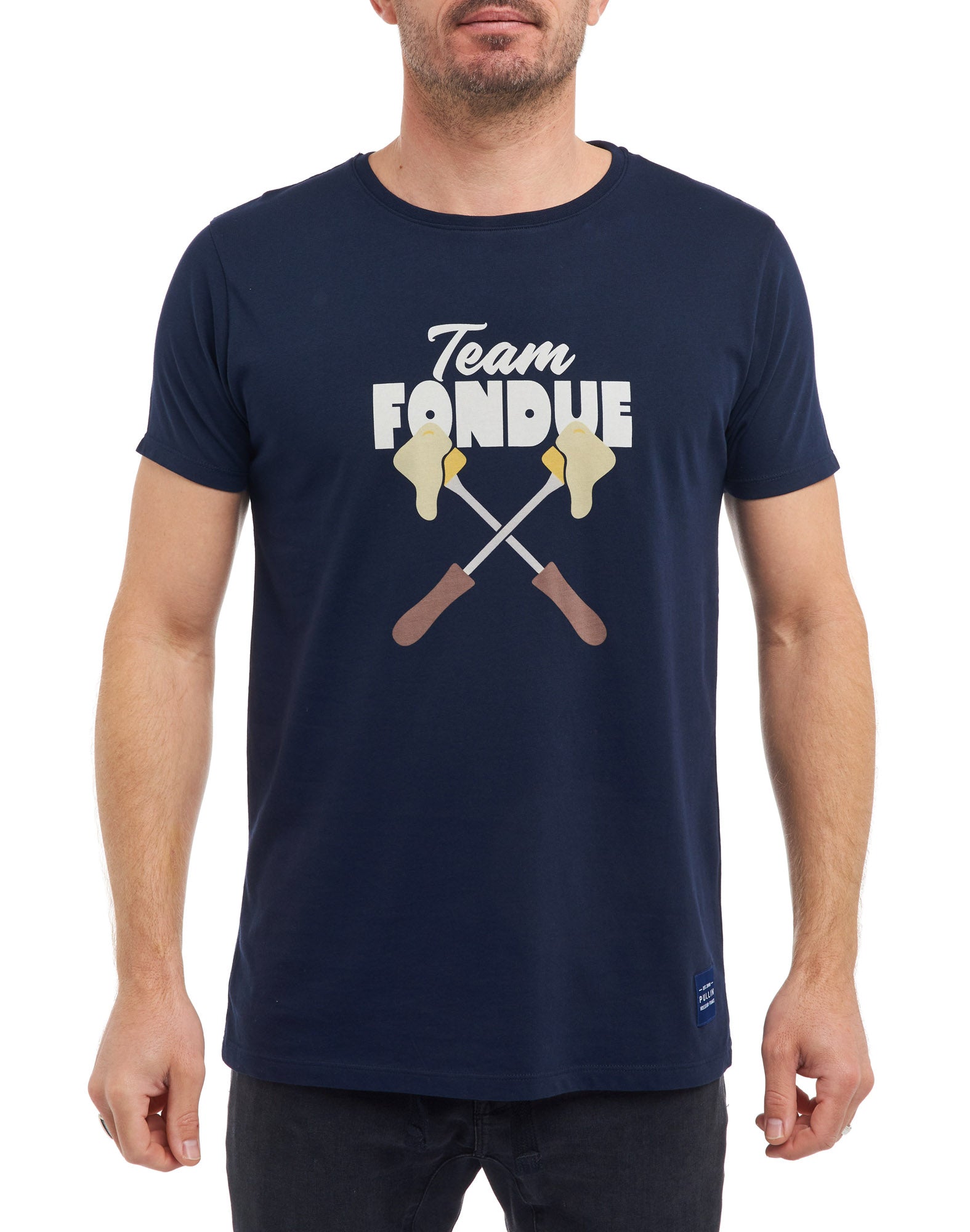 t-shirt teamfondue PULLIN en coton