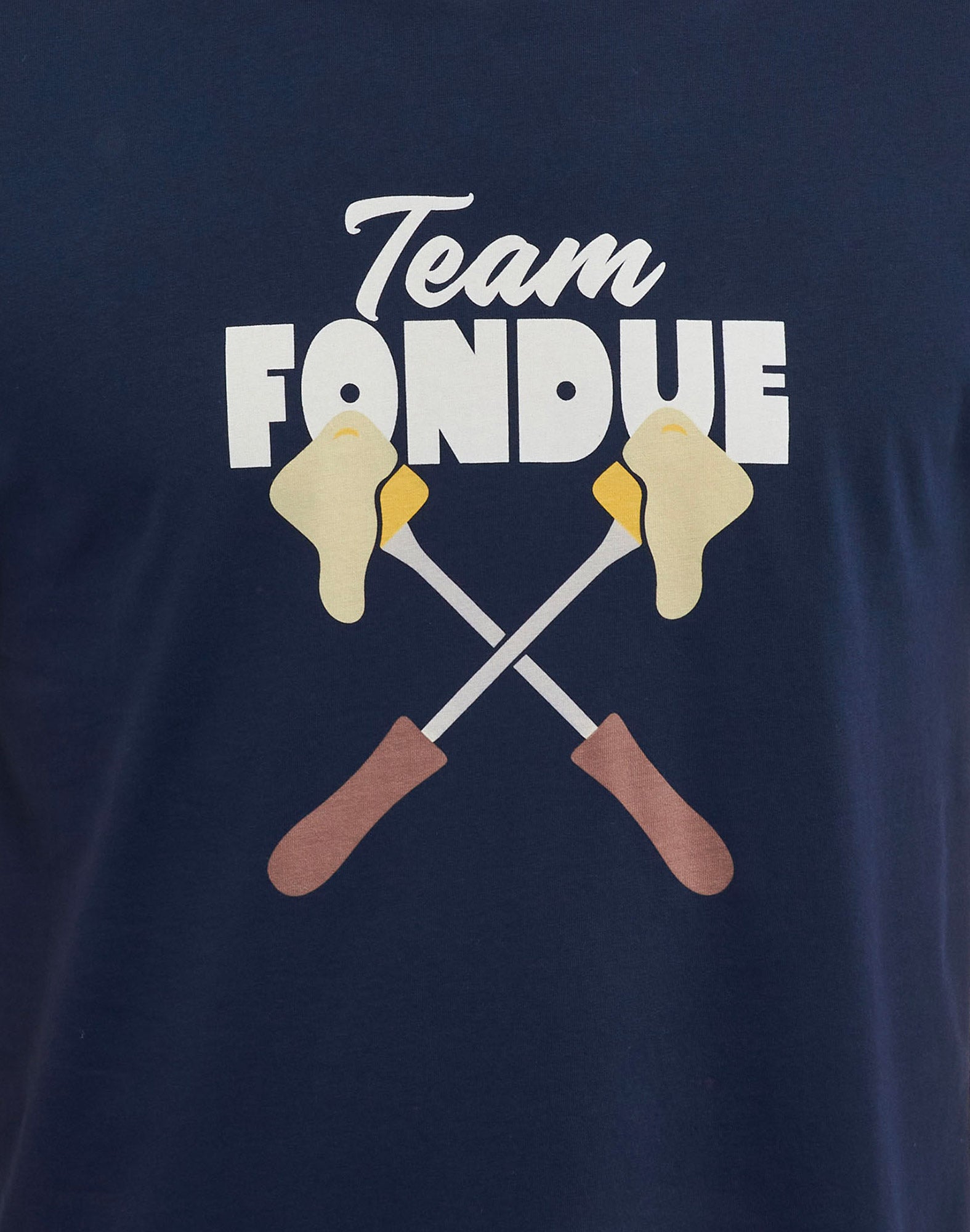 t-shirt teamfondue PULLIN en coton
