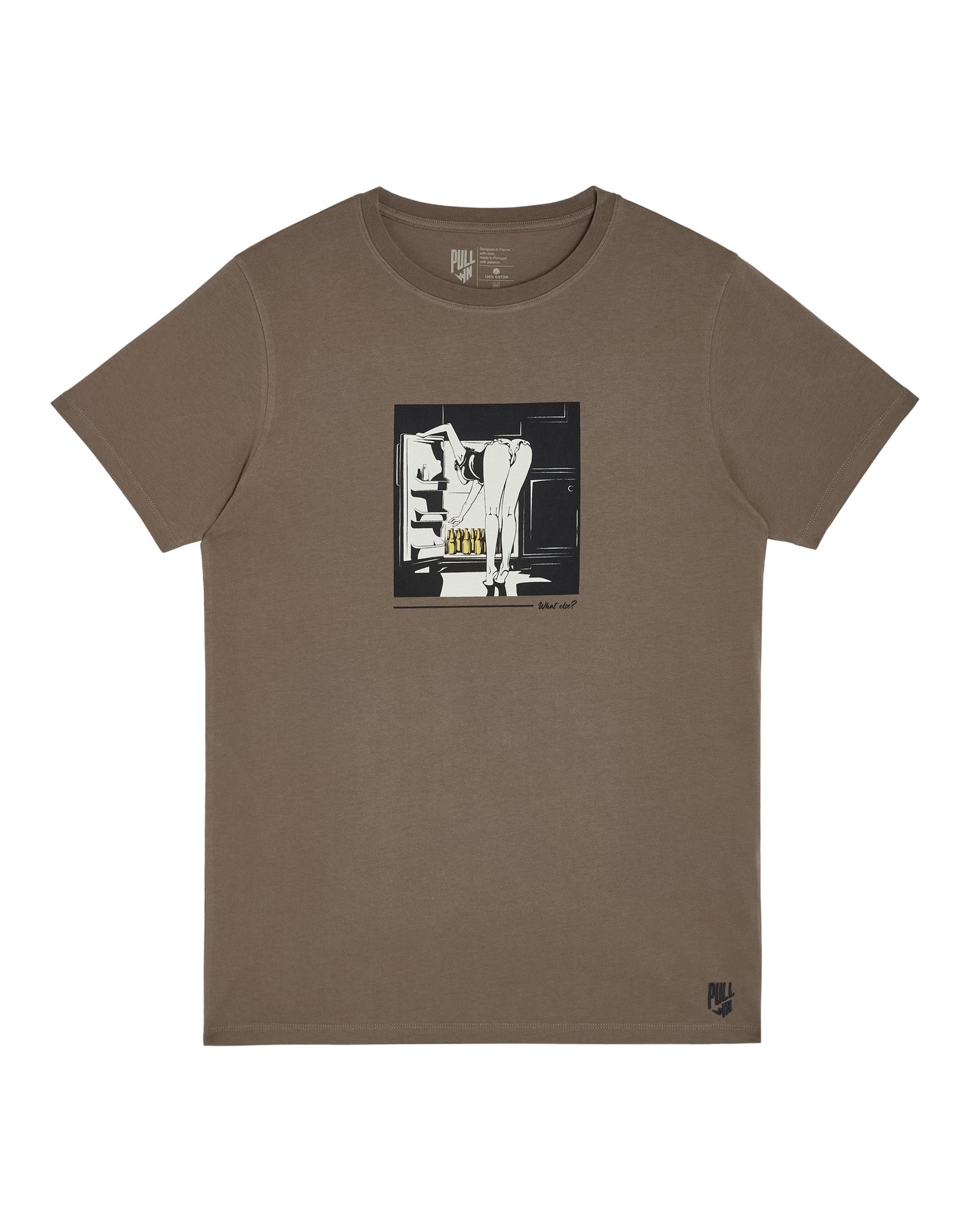 t-shirt whats PULLIN en coton