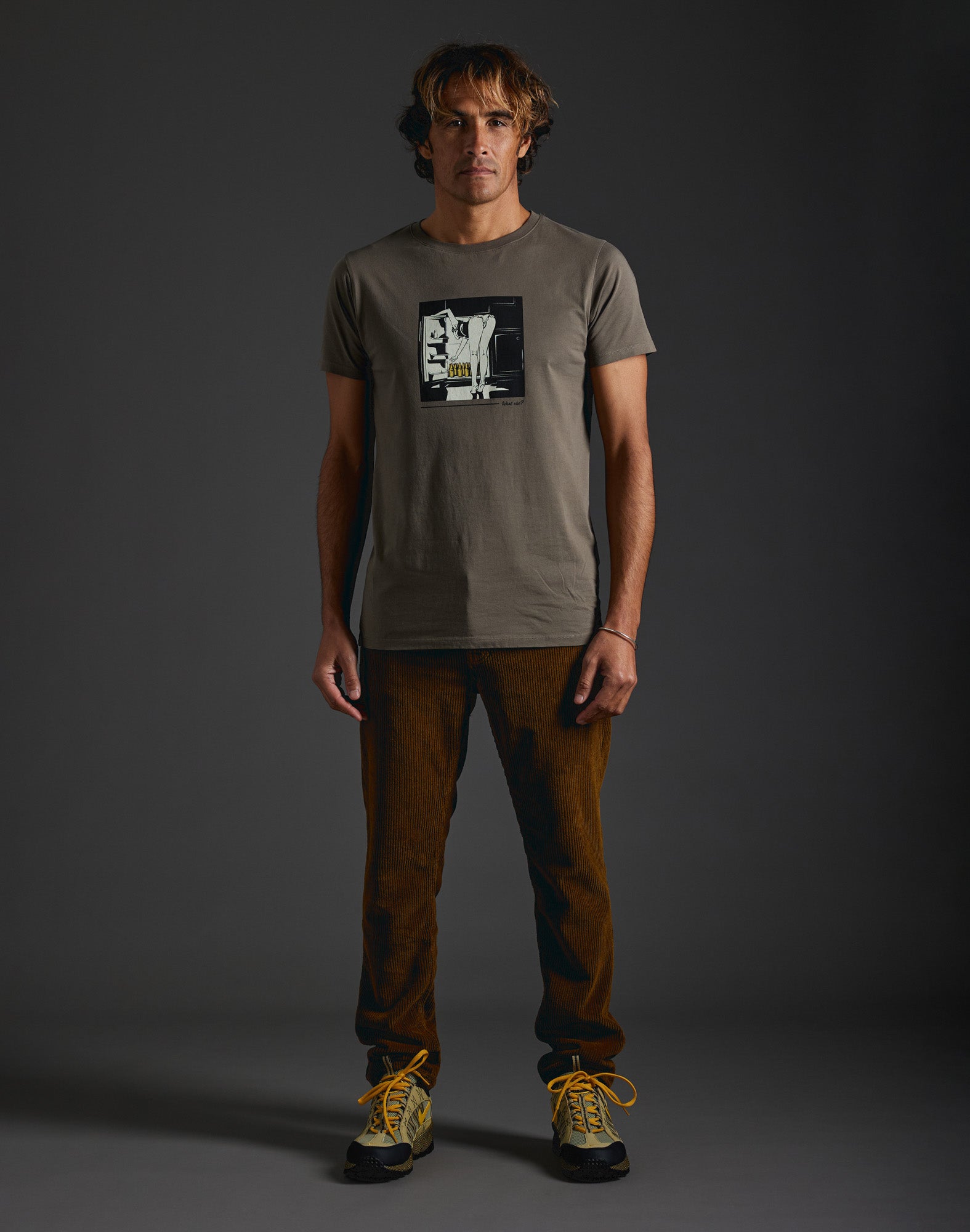 t-shirt whats PULLIN en coton