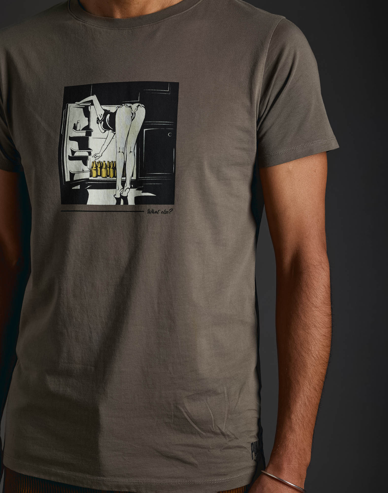 t-shirt whats PULLIN en coton