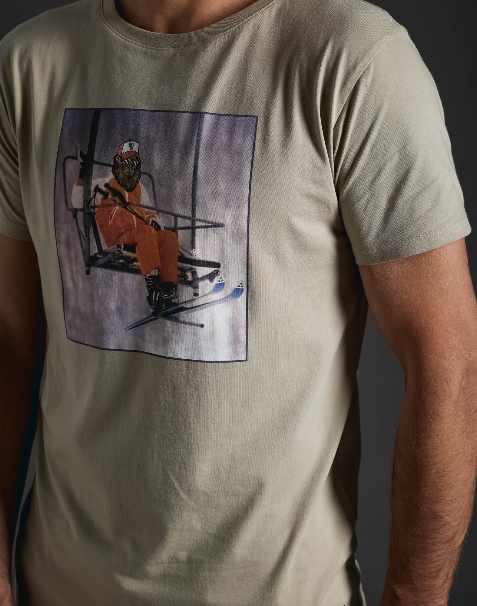 t-shirt yetiduss PULLIN en coton