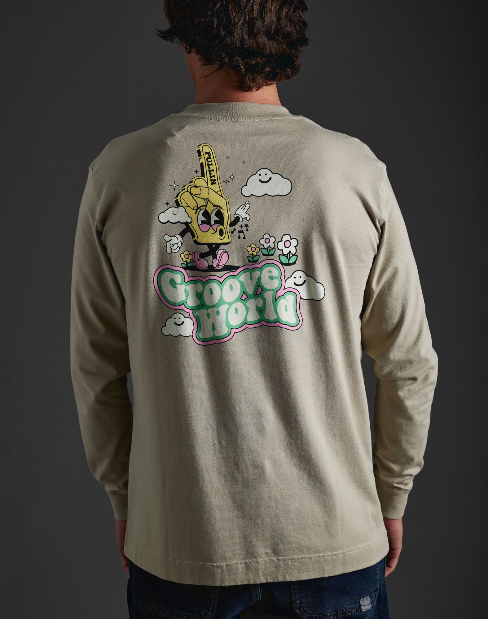 t-shirt groove PULLIN en coton