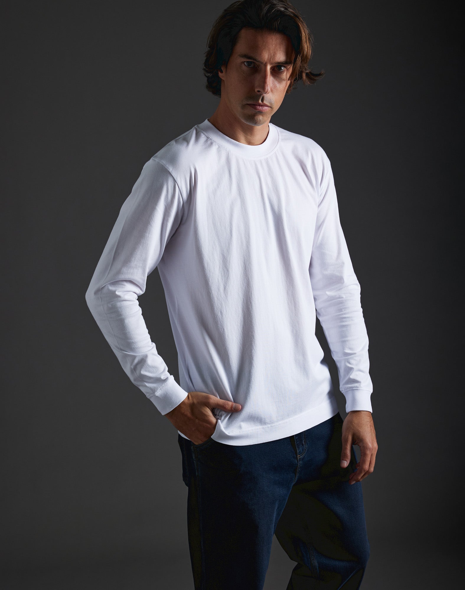 t-shirt white PULLIN en coton