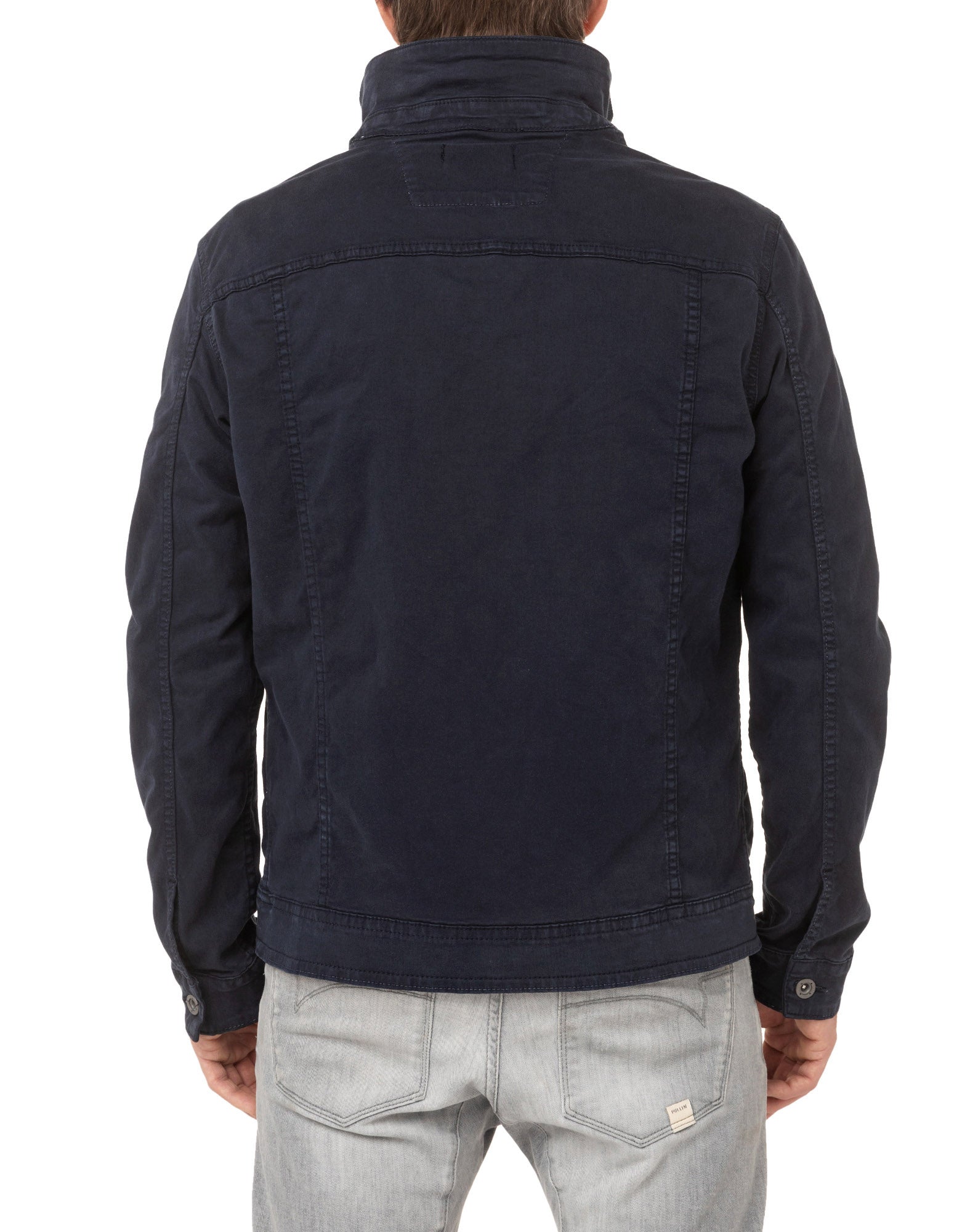 veste homme navy PULLIN en coton