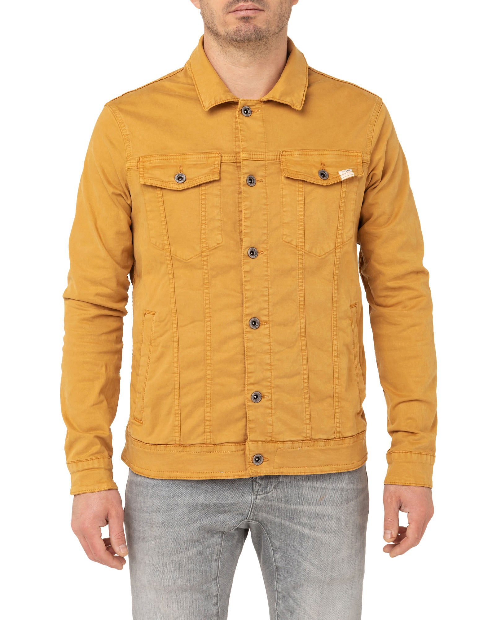 veste homme rubber PULLIN en coton