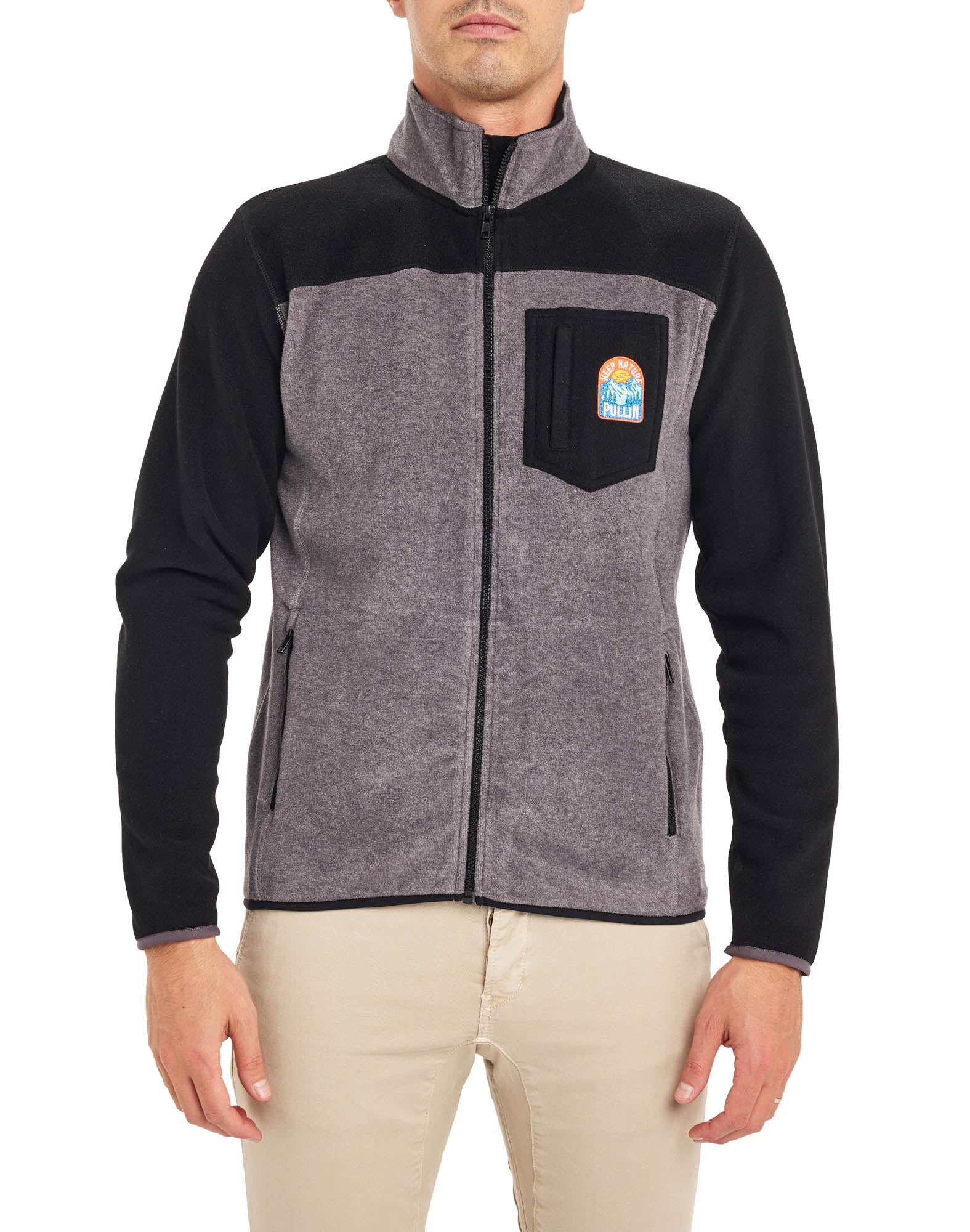 veste polaire dark PULLIN en polyester