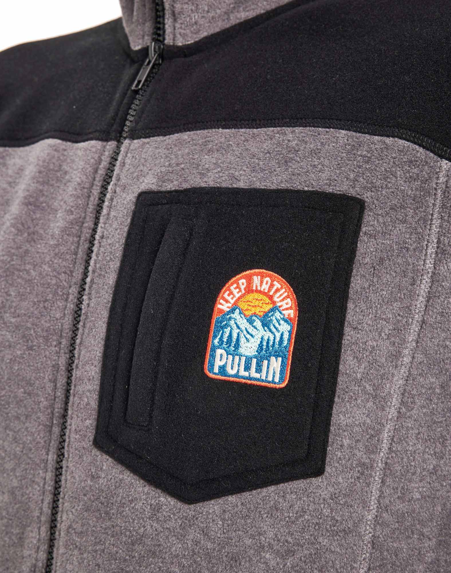 veste polaire dark PULLIN en polyester