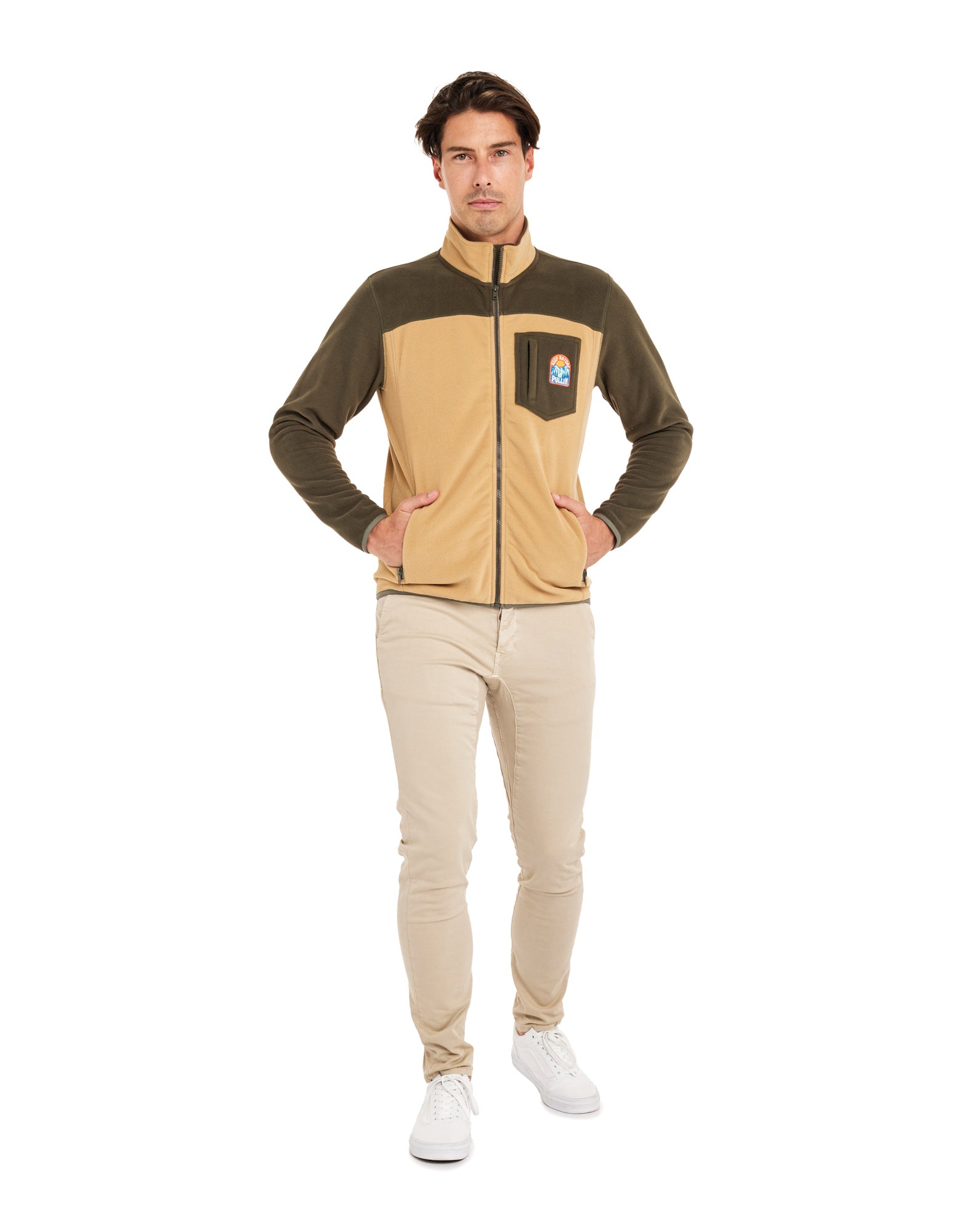 Gilet Hiver Homme Doublée Polaire Veste Zippee Sans Manches Col Montant Gilet Hiver Homme Doublée Polaire Veste Zippee Sans Manches Col Montant