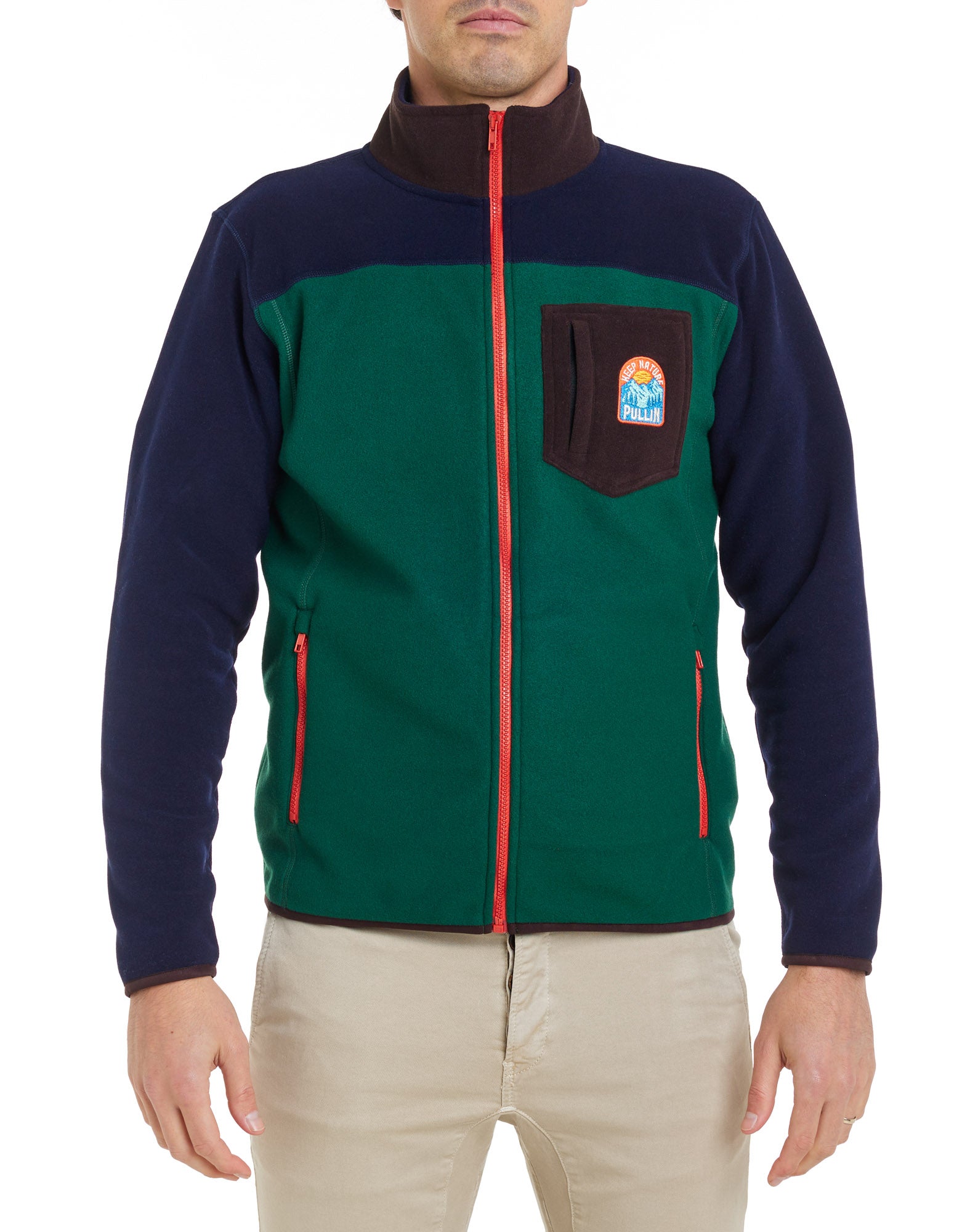 veste polaire nature PULLIN en polyester