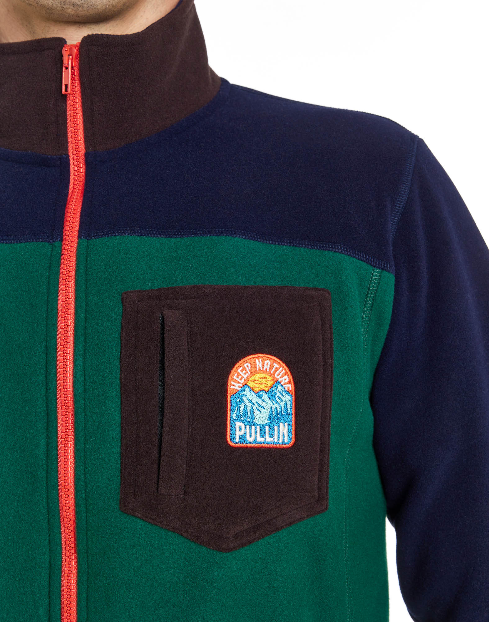 veste polaire nature PULLIN en polyester